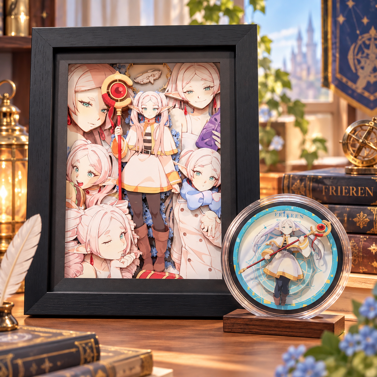 Frieren Frame & Magnet Bundle A