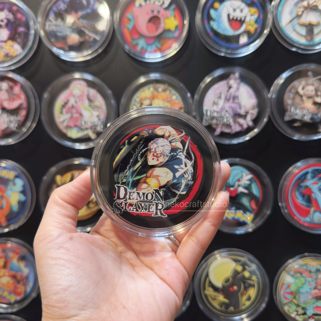 Demon Slayer - Tengen Uzui- Paper Cut Magnet