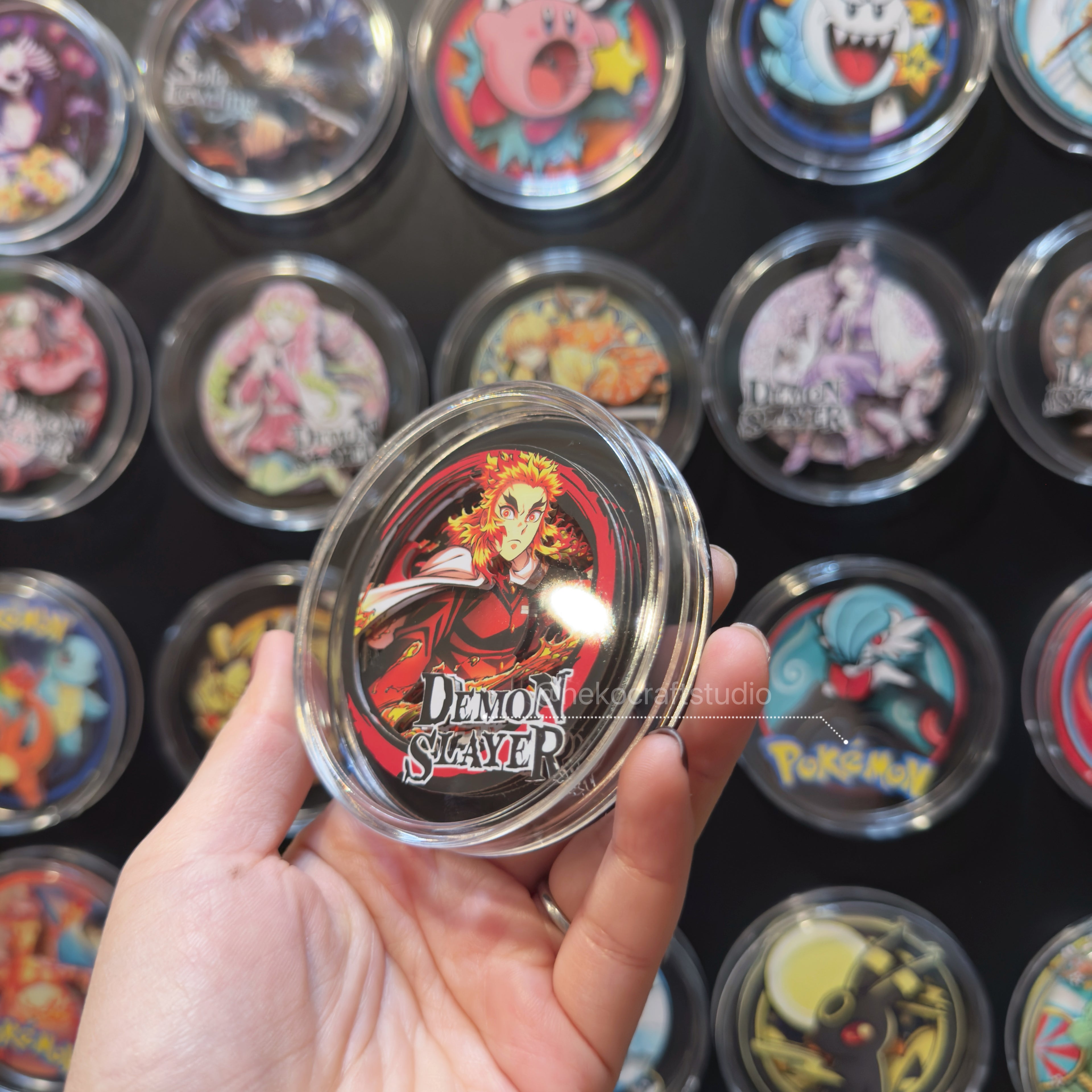 Demon Slayer -Kyojuro Rengoku- Paper Cut Magnet