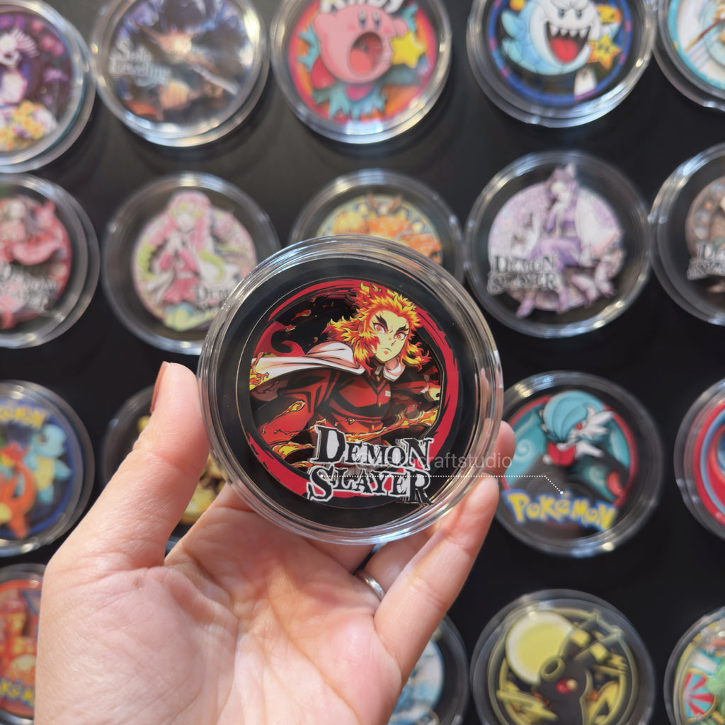 Demon Slayer -Kyojuro Rengoku- Paper Cut Magnet
