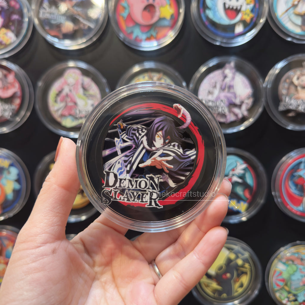 Demon Slayer -Obanai Iguro- Paper Cut Magnet