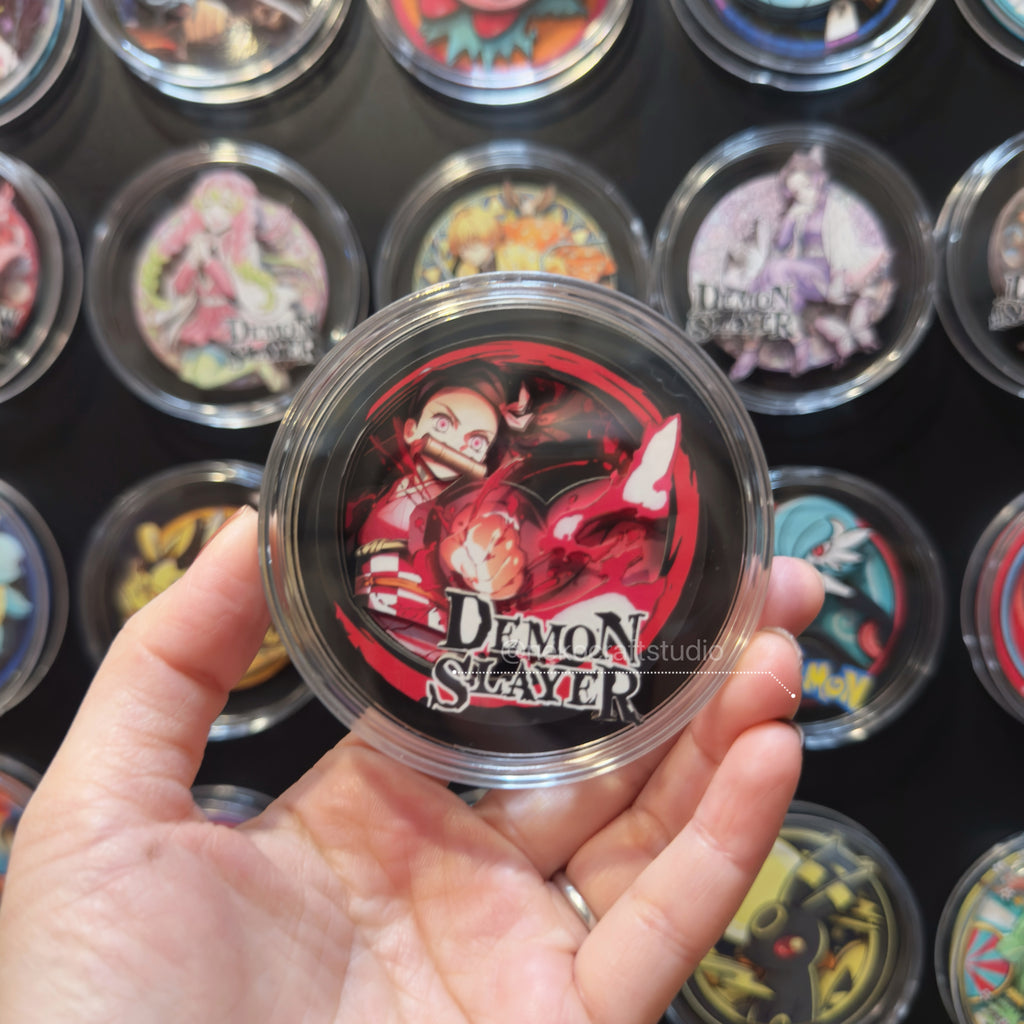 Demon Slayer - Nezuko Kamado - Paper Cut Magnet