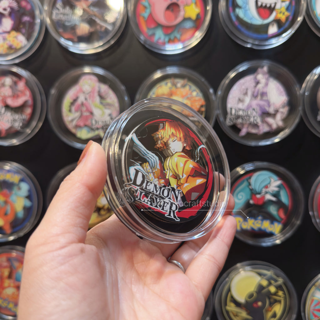Demon Slayer - Zenitsu Agatsuma- Paper Cut Magnet