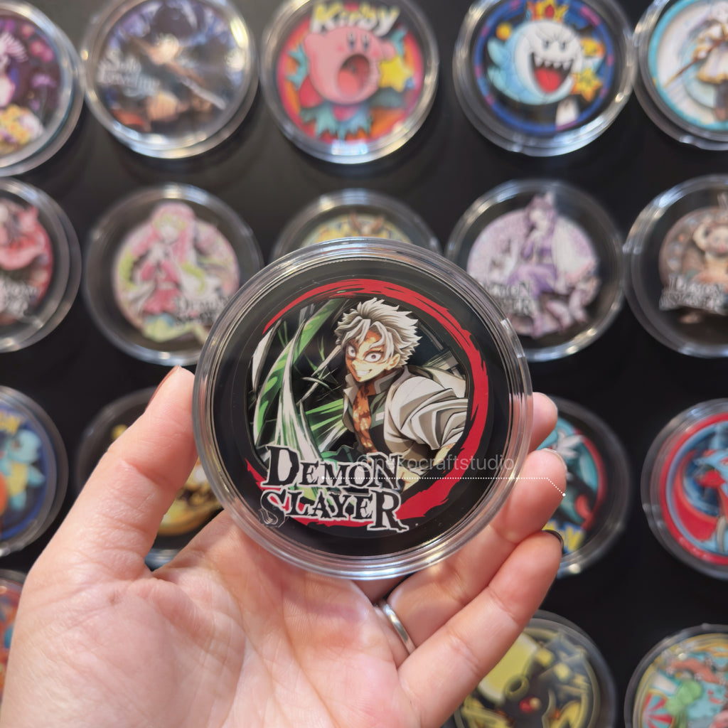 Demon Slayer - Sanemi Shinazugawa - Paper Cut Magnet