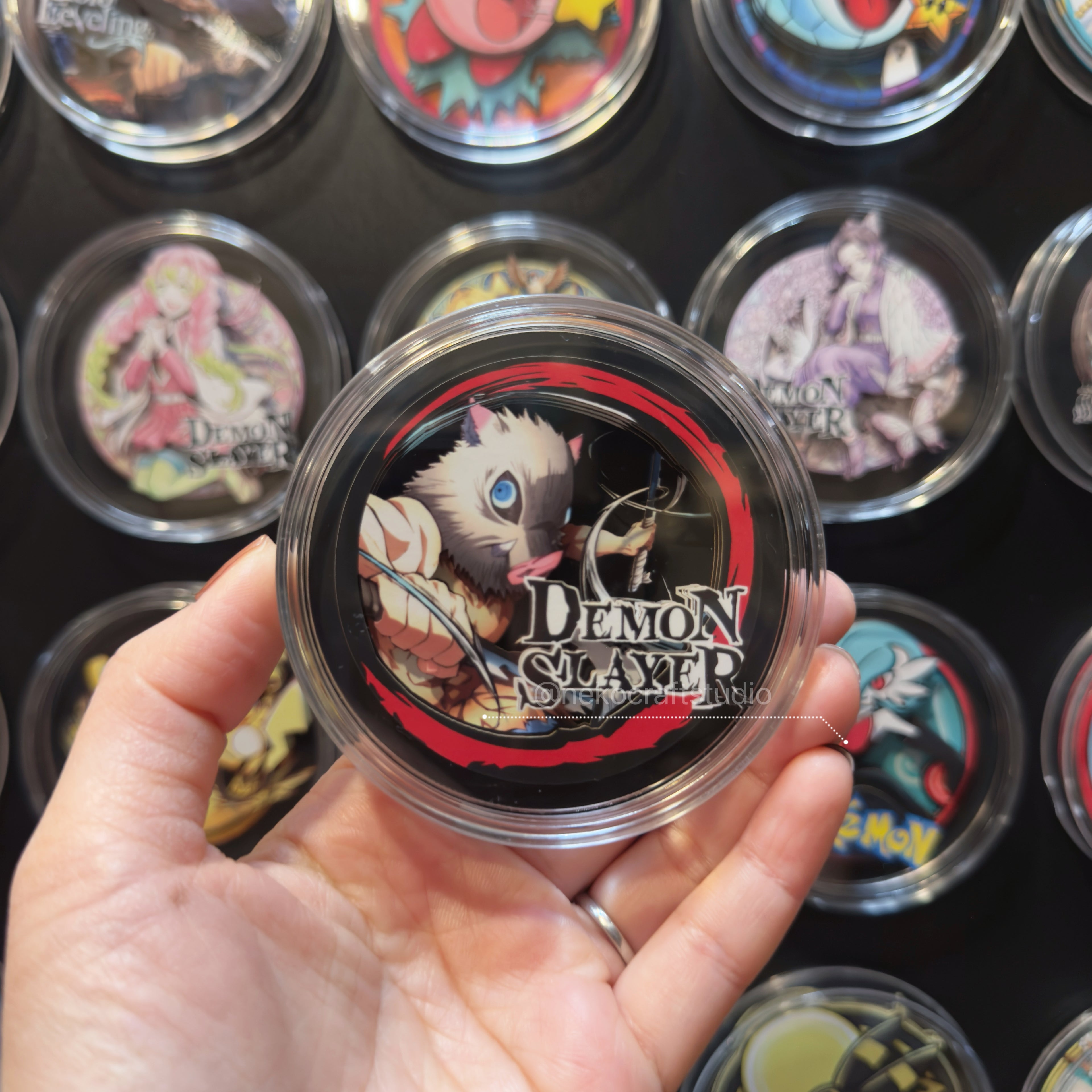 Demon Slayer - Inosuke Hashibira - Paper Cut Magnet