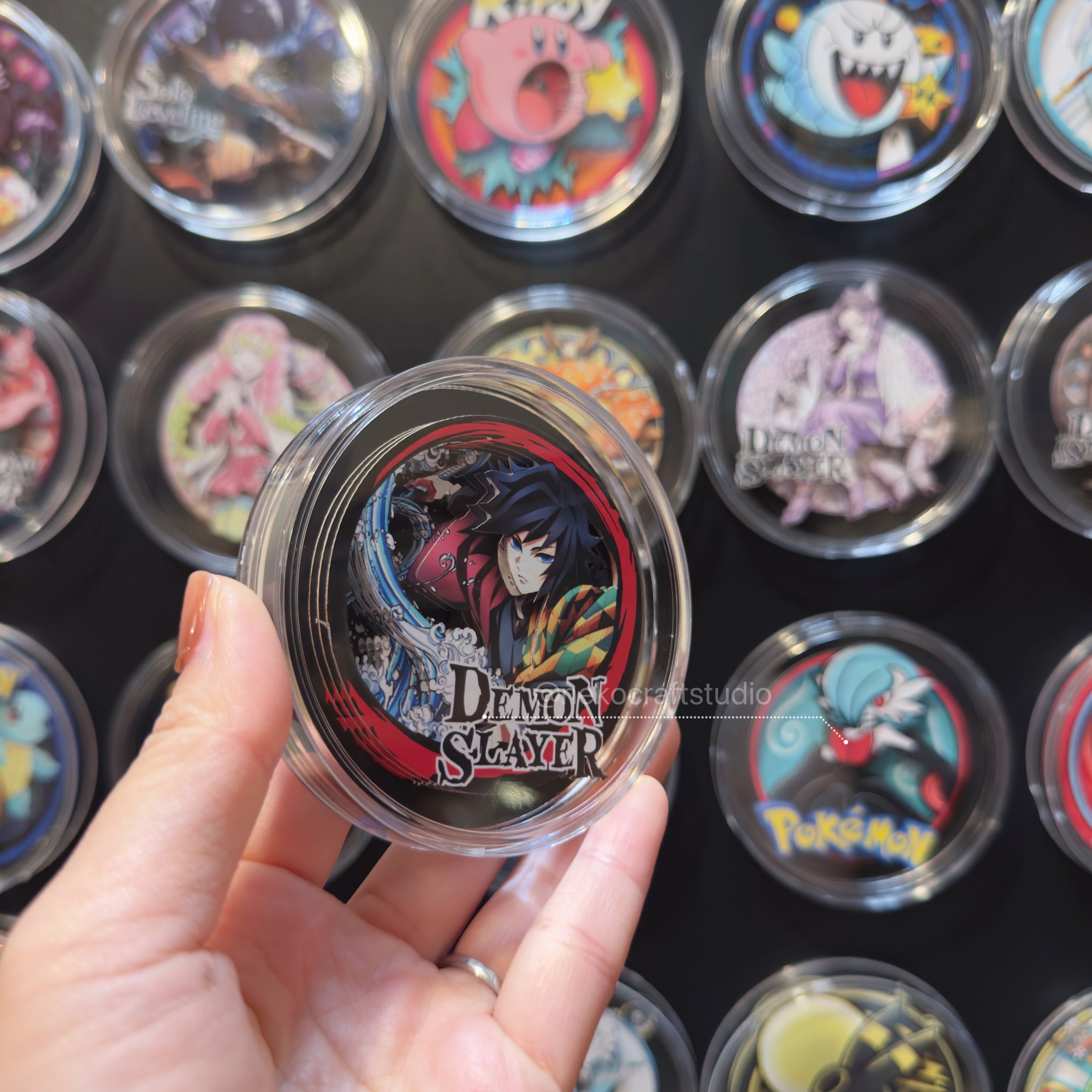 Demon Slayer - Giyu Tomioka - Paper Cut Magnet