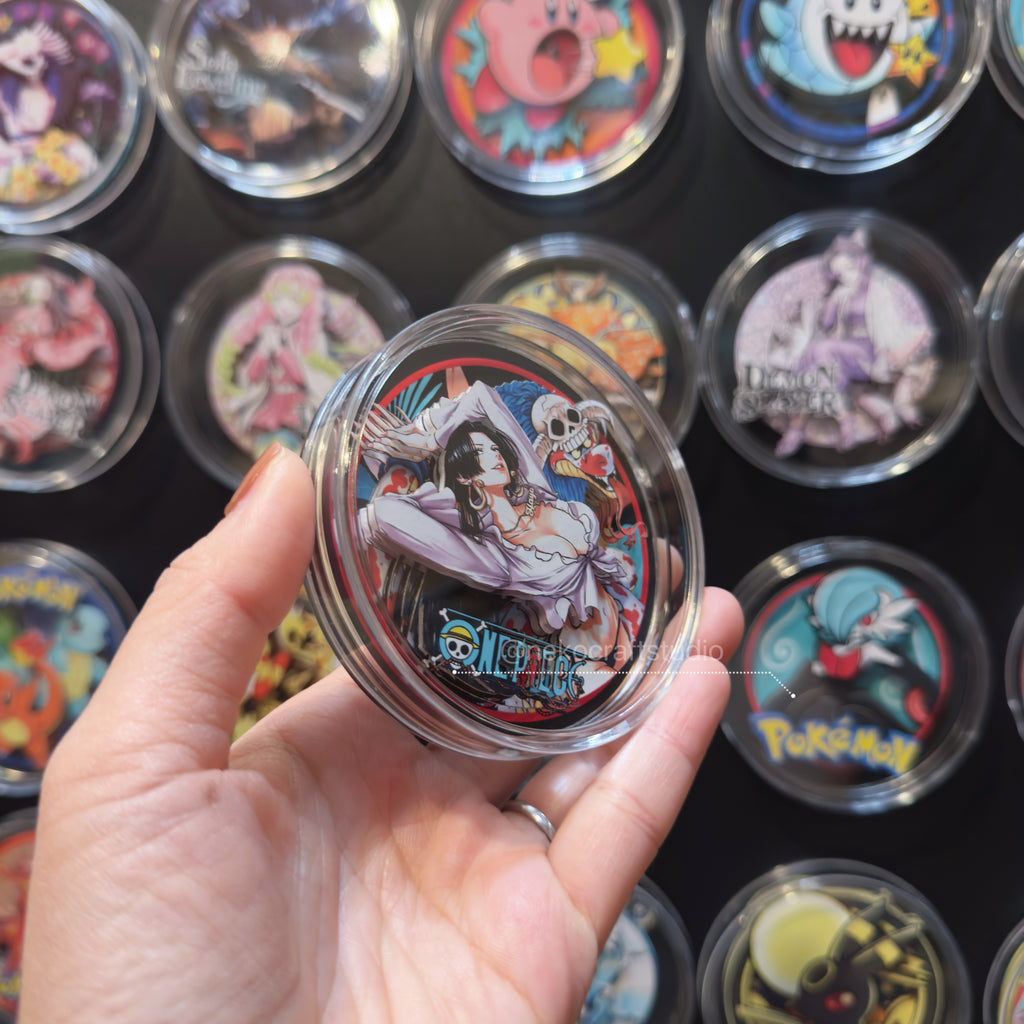 One Piece- BoaHancock - Paper Cut Magnet