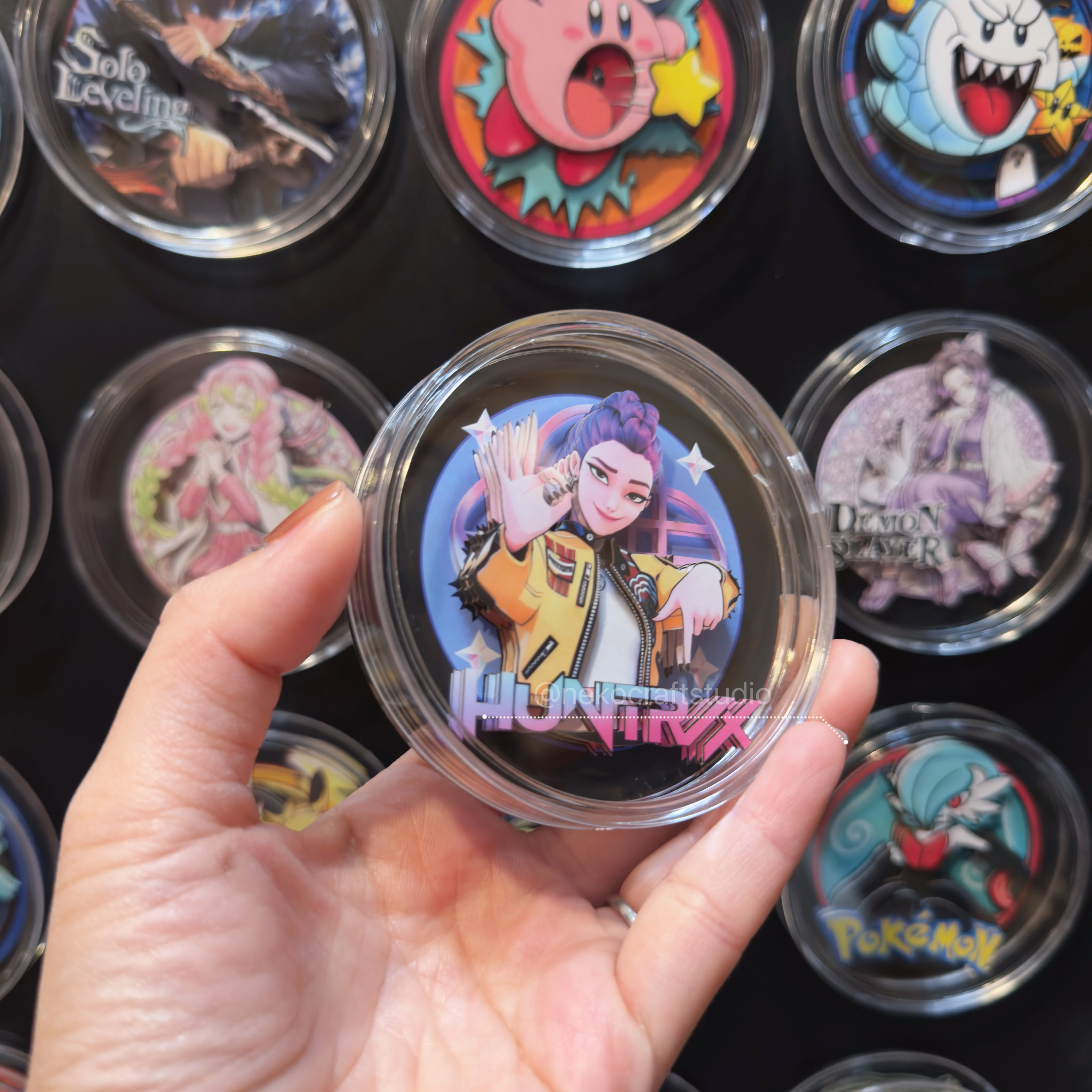 KPop Demon Hunters- Rumi - Paper Cut Magnet