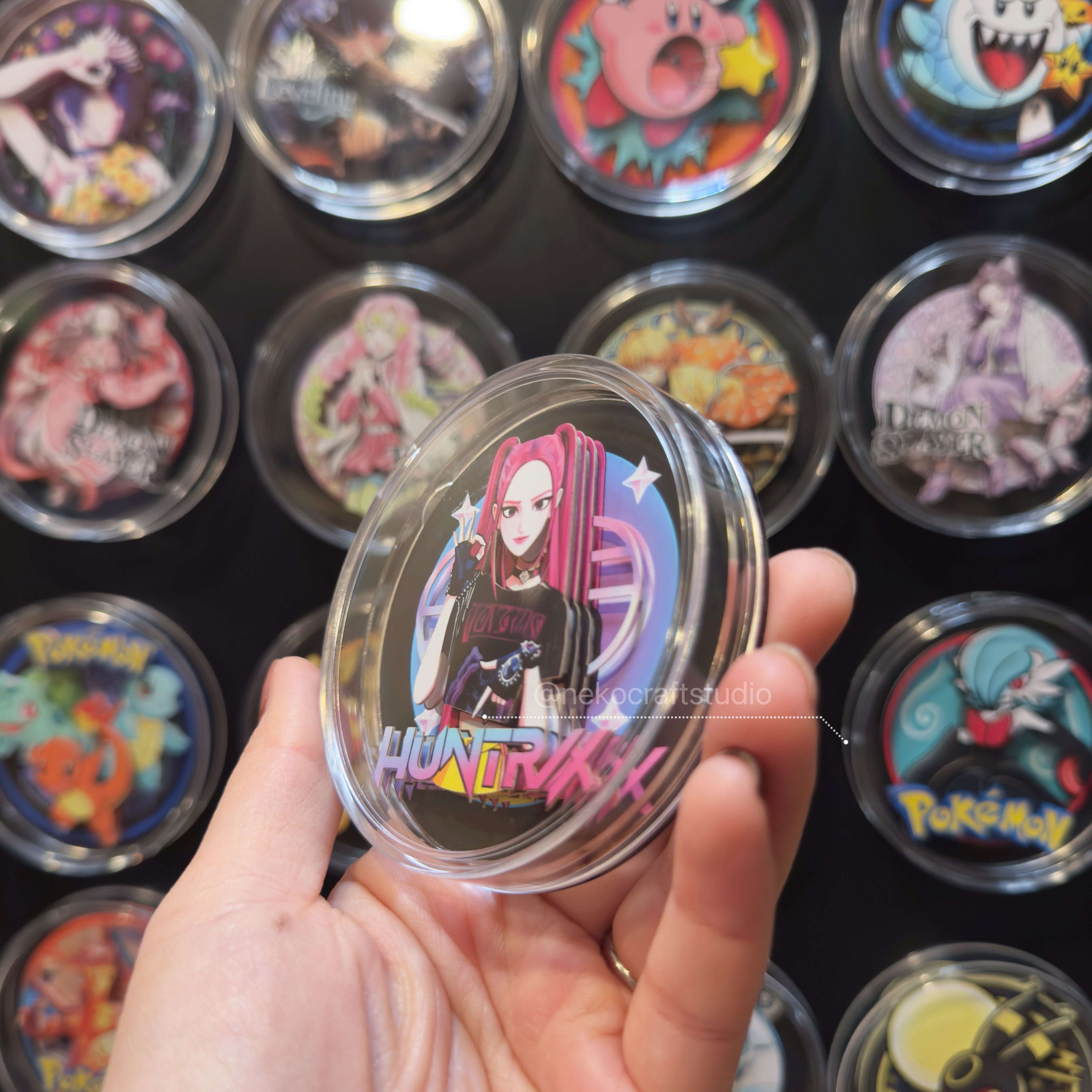 KPop Demon Hunters- Mira- Paper Cut Magnet