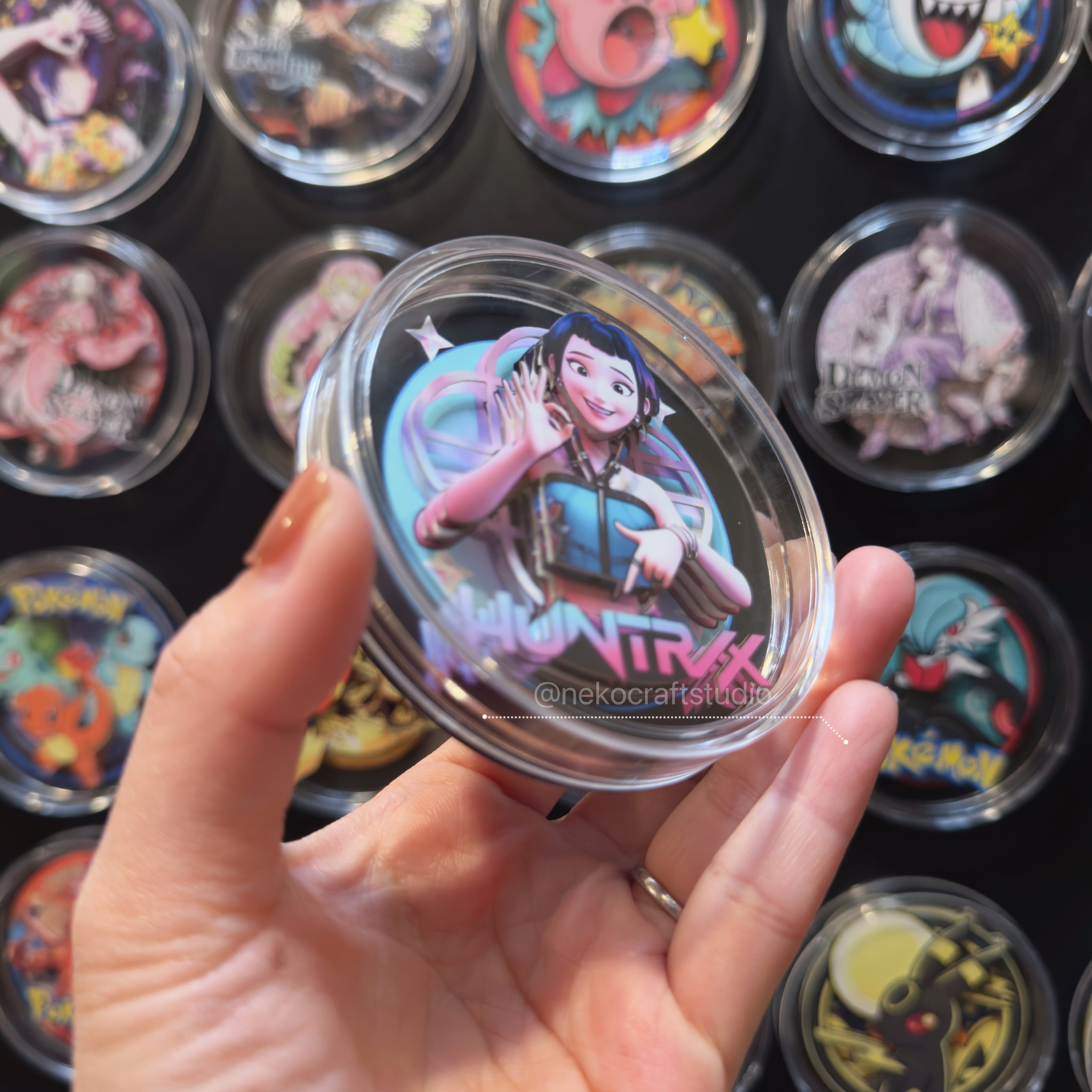 KPop Demon Hunters - Zoey - Paper Cut Magnet