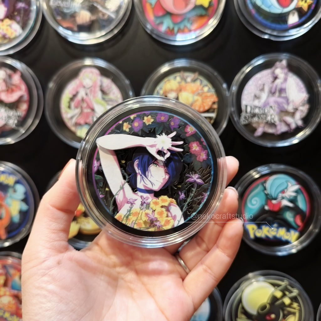 Chainsaw Man - Reze - Paper Cut Magnet