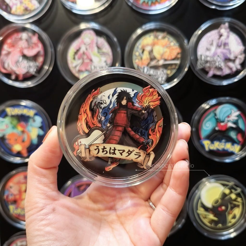 Naruto - Madara Uchiha - Paper Cut Magnet