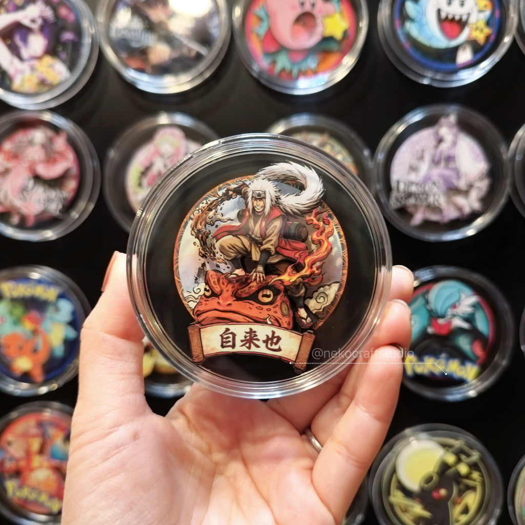 Naruto - Jiraiya - Paper Cut Magnet