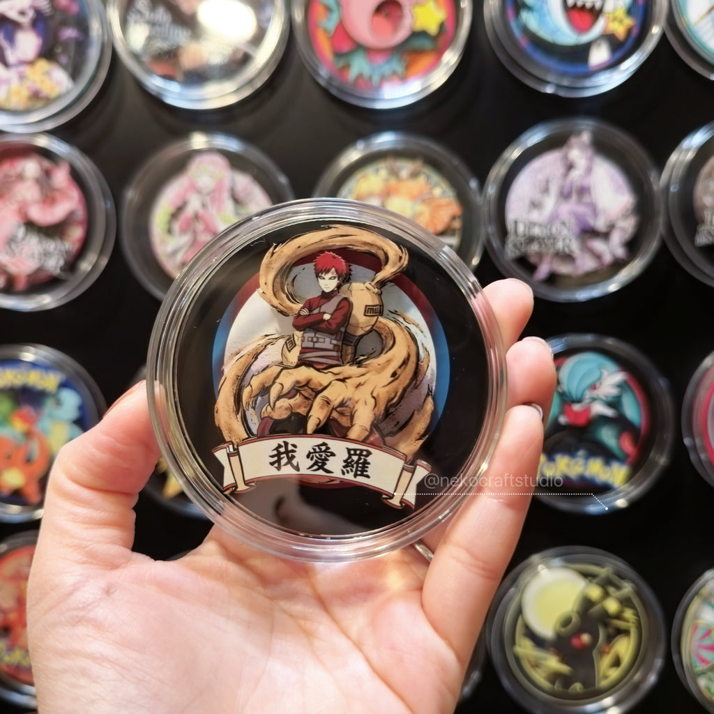 Naruto - Gaara - Paper Cut Magnet