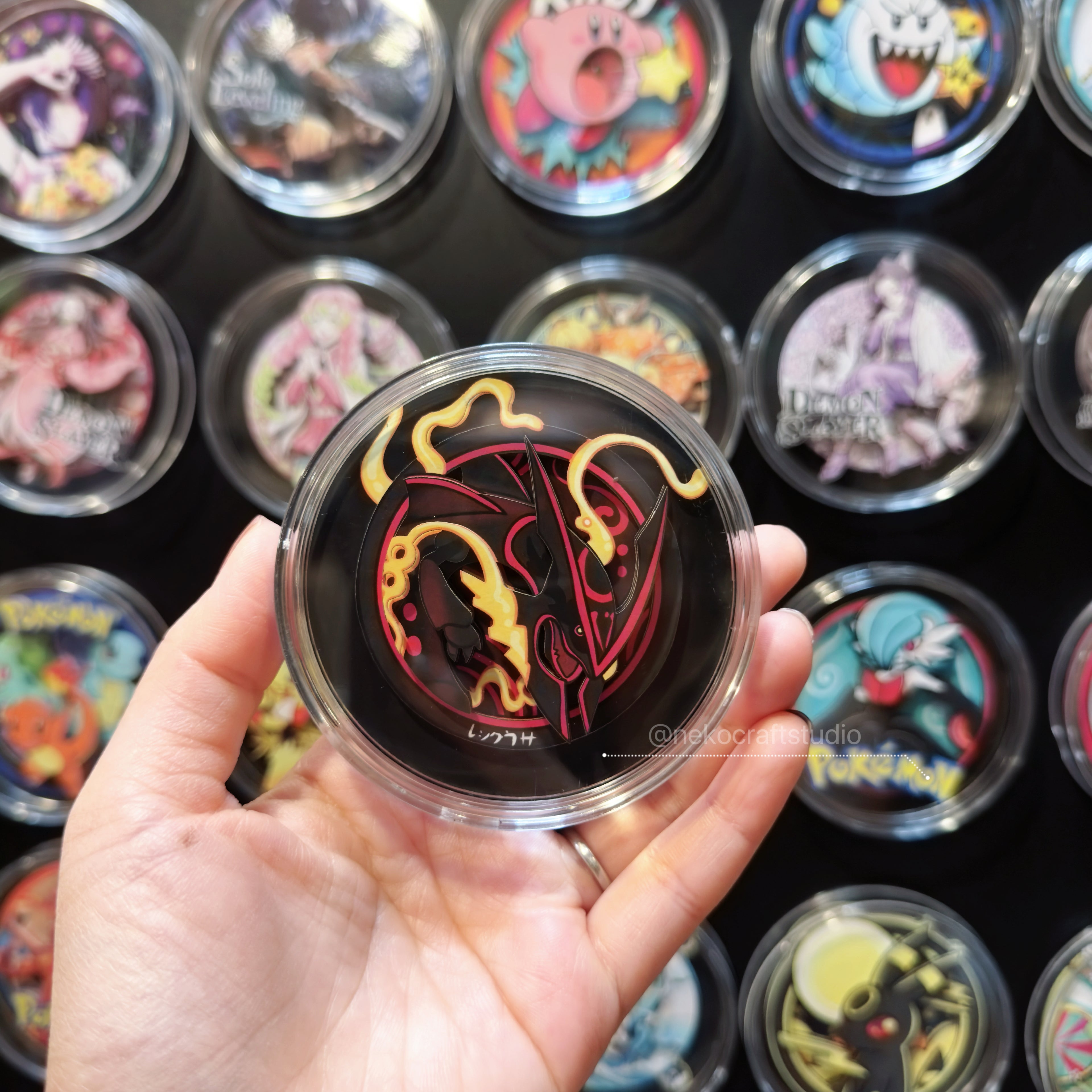 Pokemon- Mega Rayquaza - Paper Cut Magnet