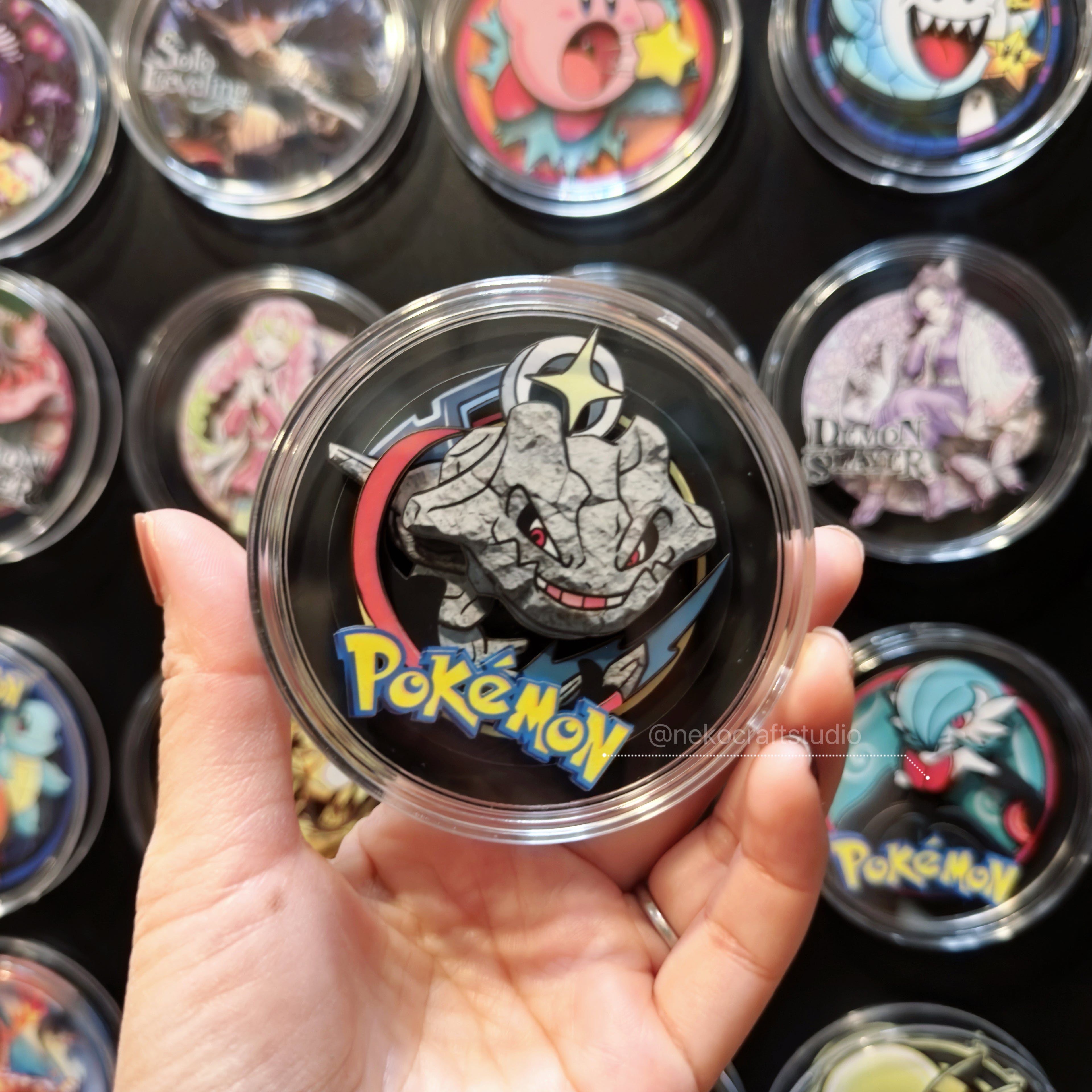 Pokemon- Steelix - Paper Cut Magnet