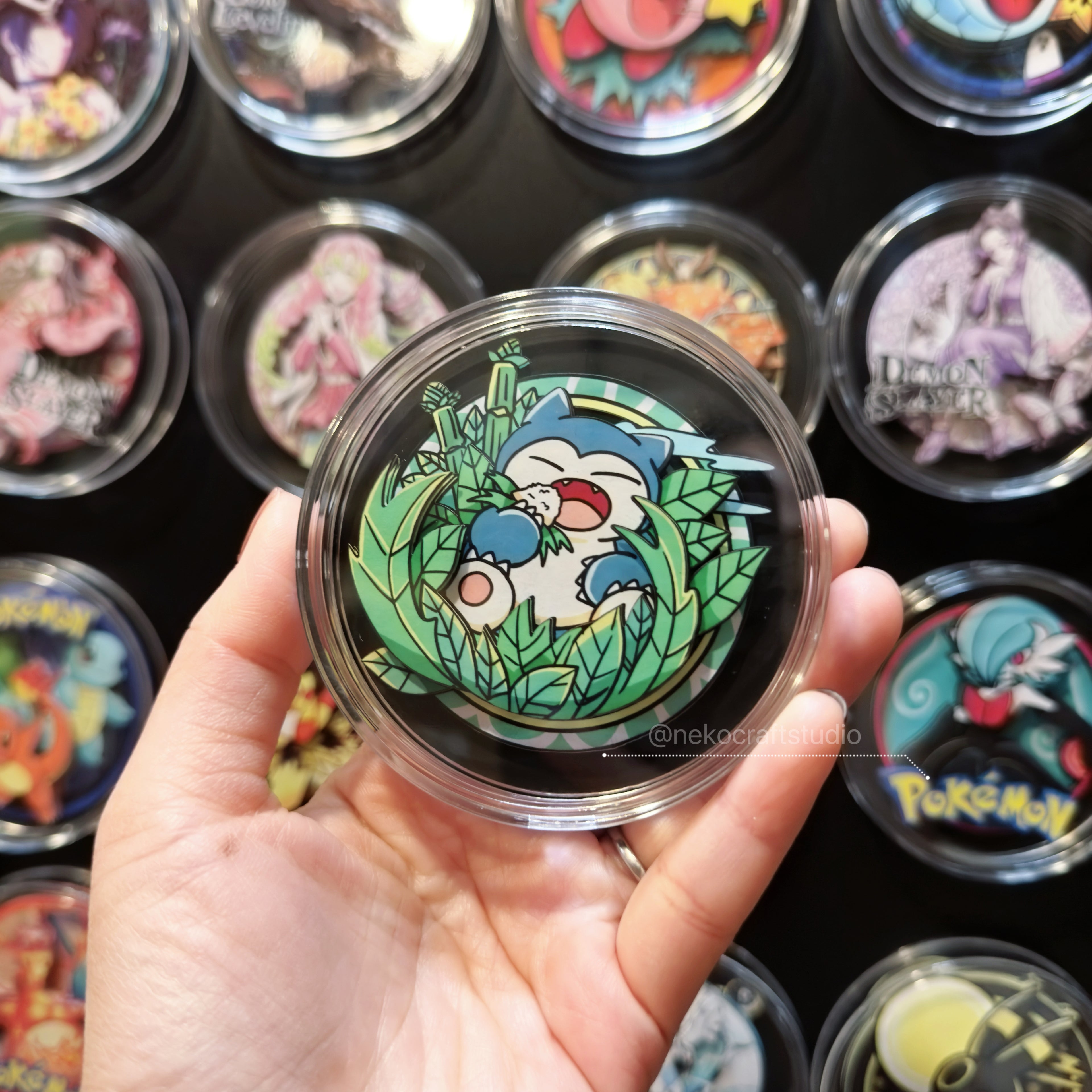Pokemon -Snorlax - Paper Cut Magnet