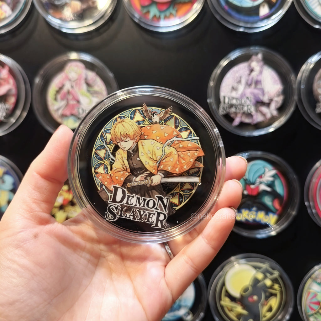 Demon Slayer - Zenitsu Agatsuma 2- Paper Cut Magnet