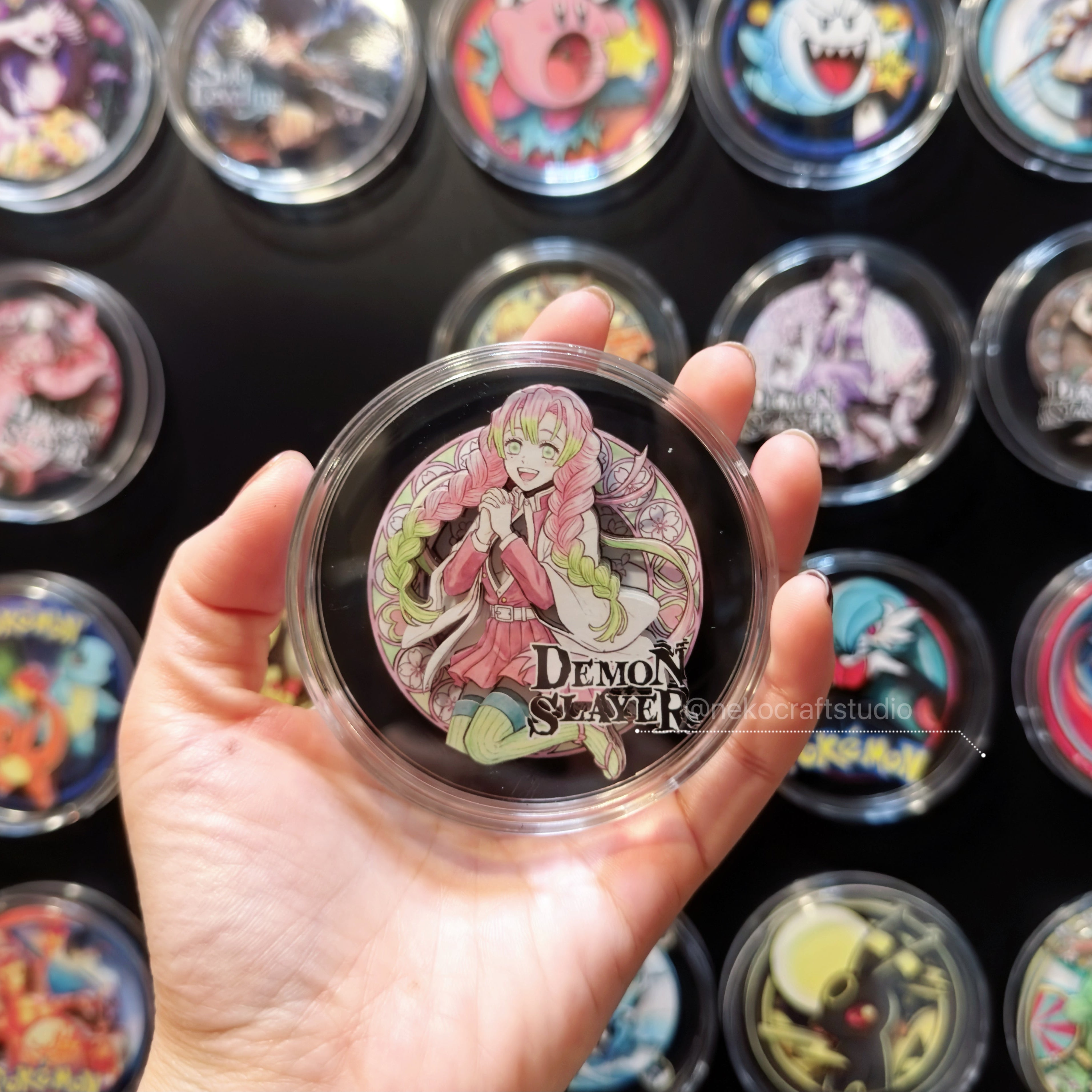 Demon Slayer -  Mitsuri Kanroji 2- Paper Cut Magnet