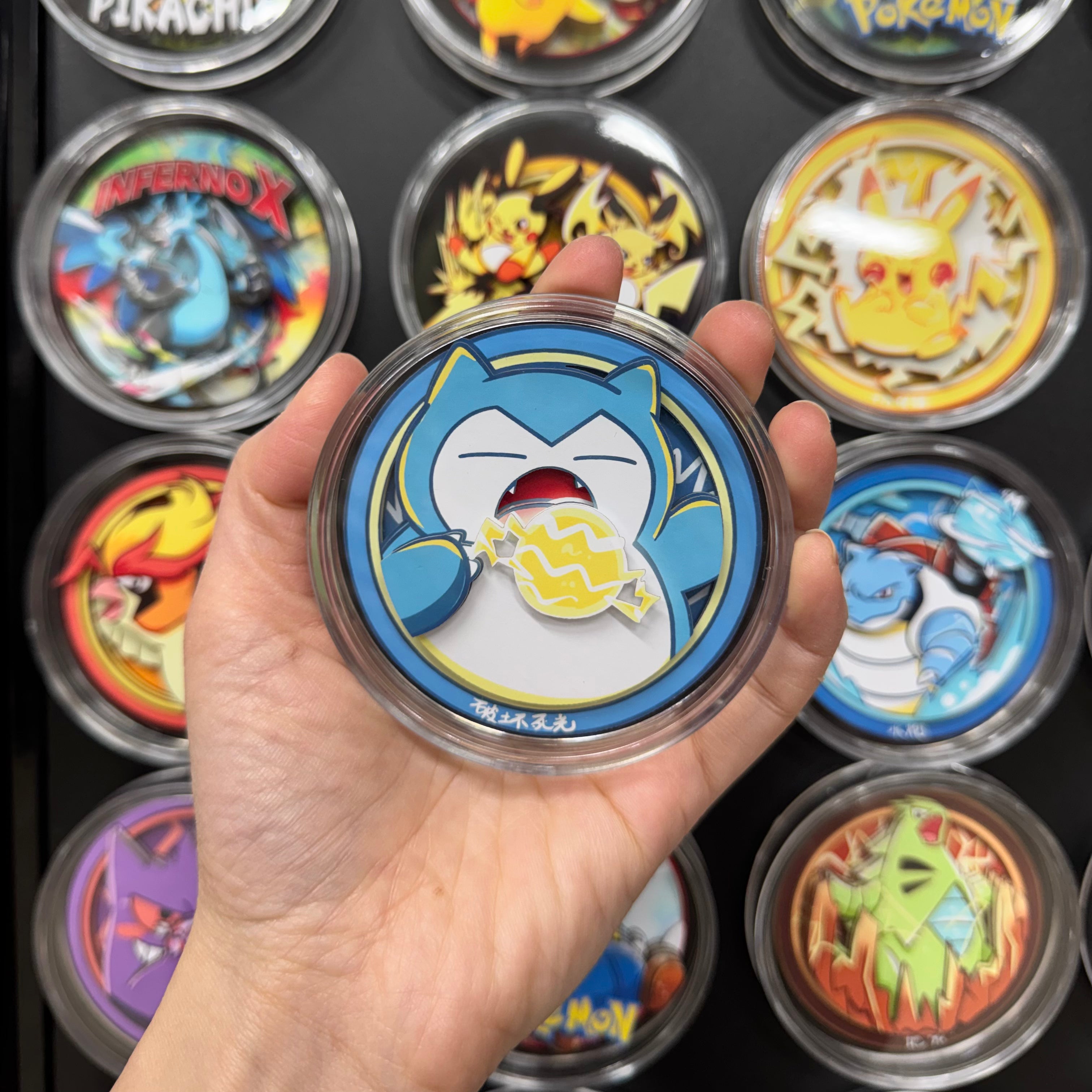 Snorlax - Paper Cut Magnet