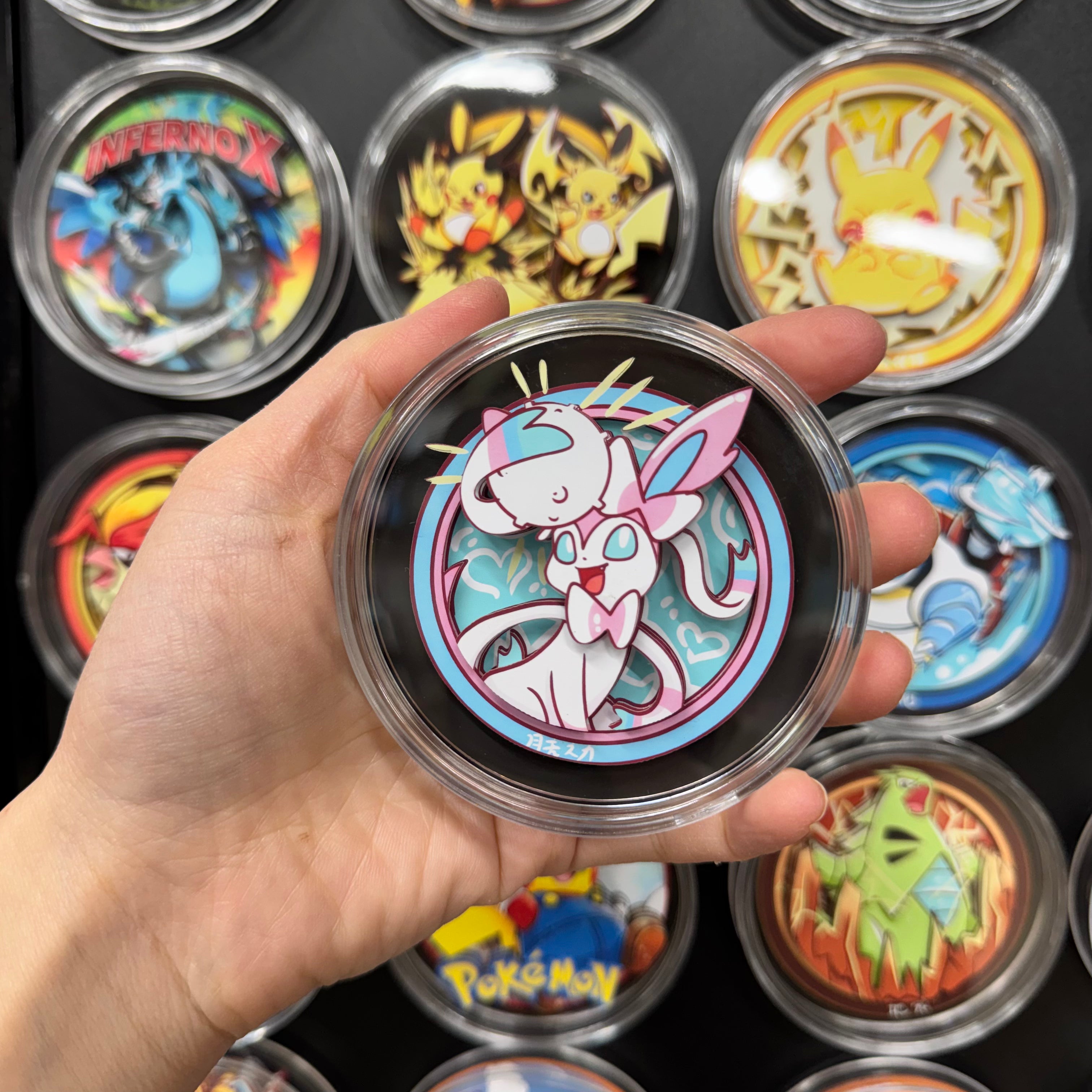 Sylveon - Paper Cut Magnet