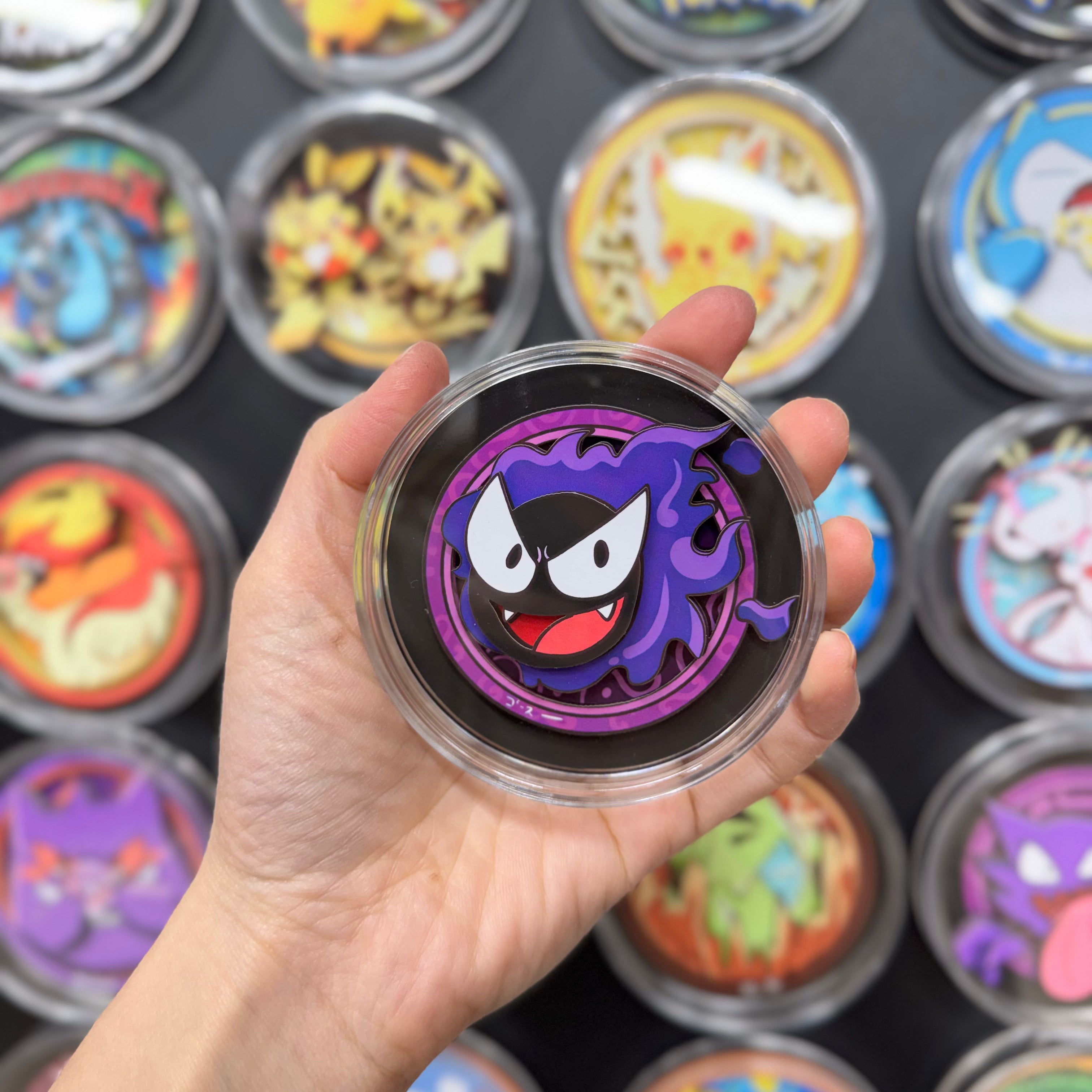 Gastly - Paper Cut Magnet