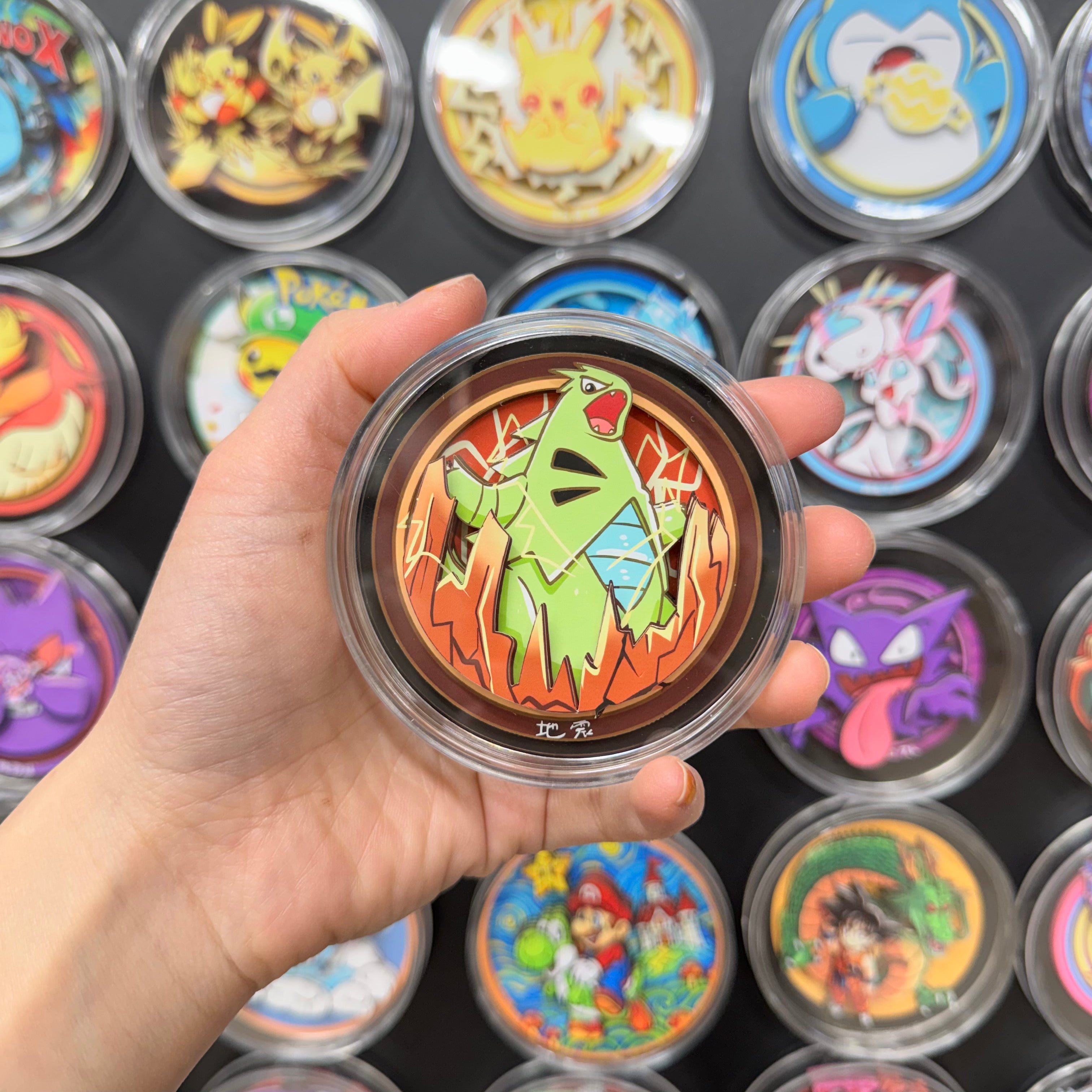 Tyranitar - Paper Cut Magnet