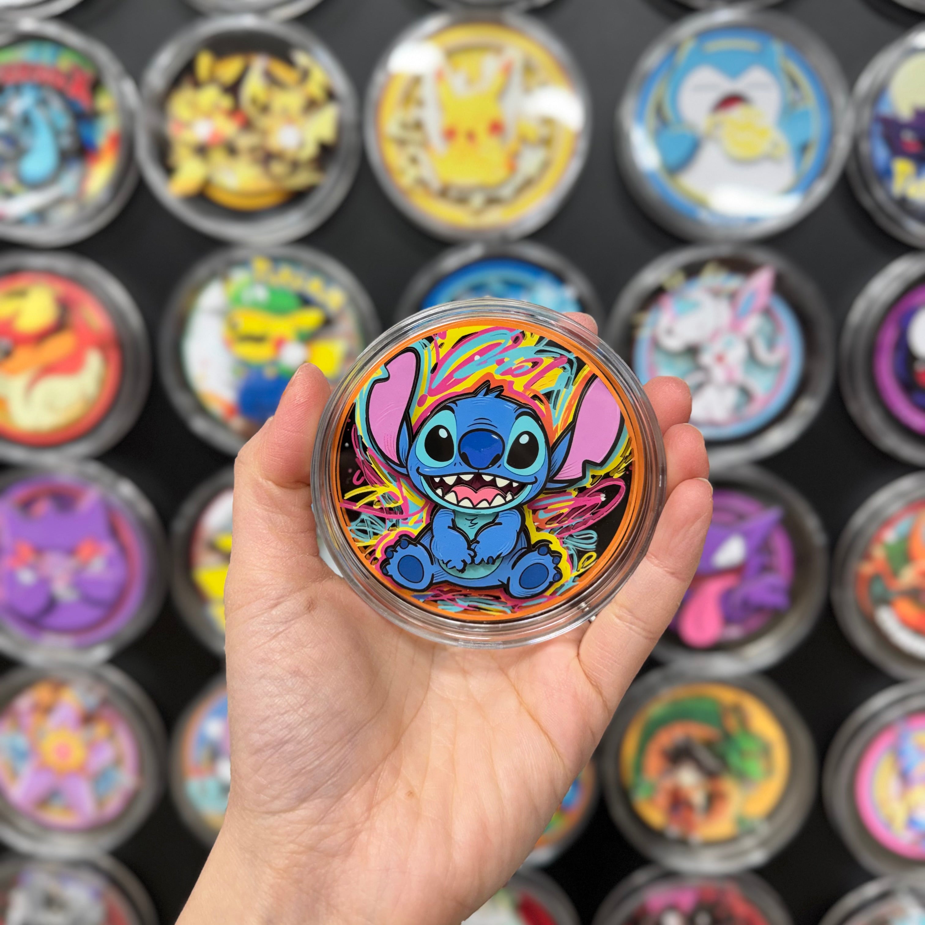 Stitch- Paper Cut Magnet