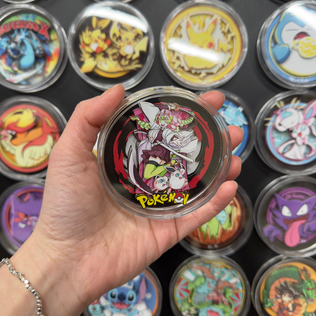Mitsuri X Jiggypuff - Paper Cut Magnet