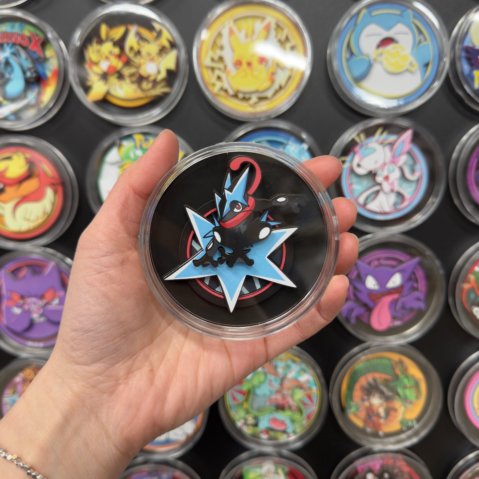 Greninja - Paper Cut Magnet
