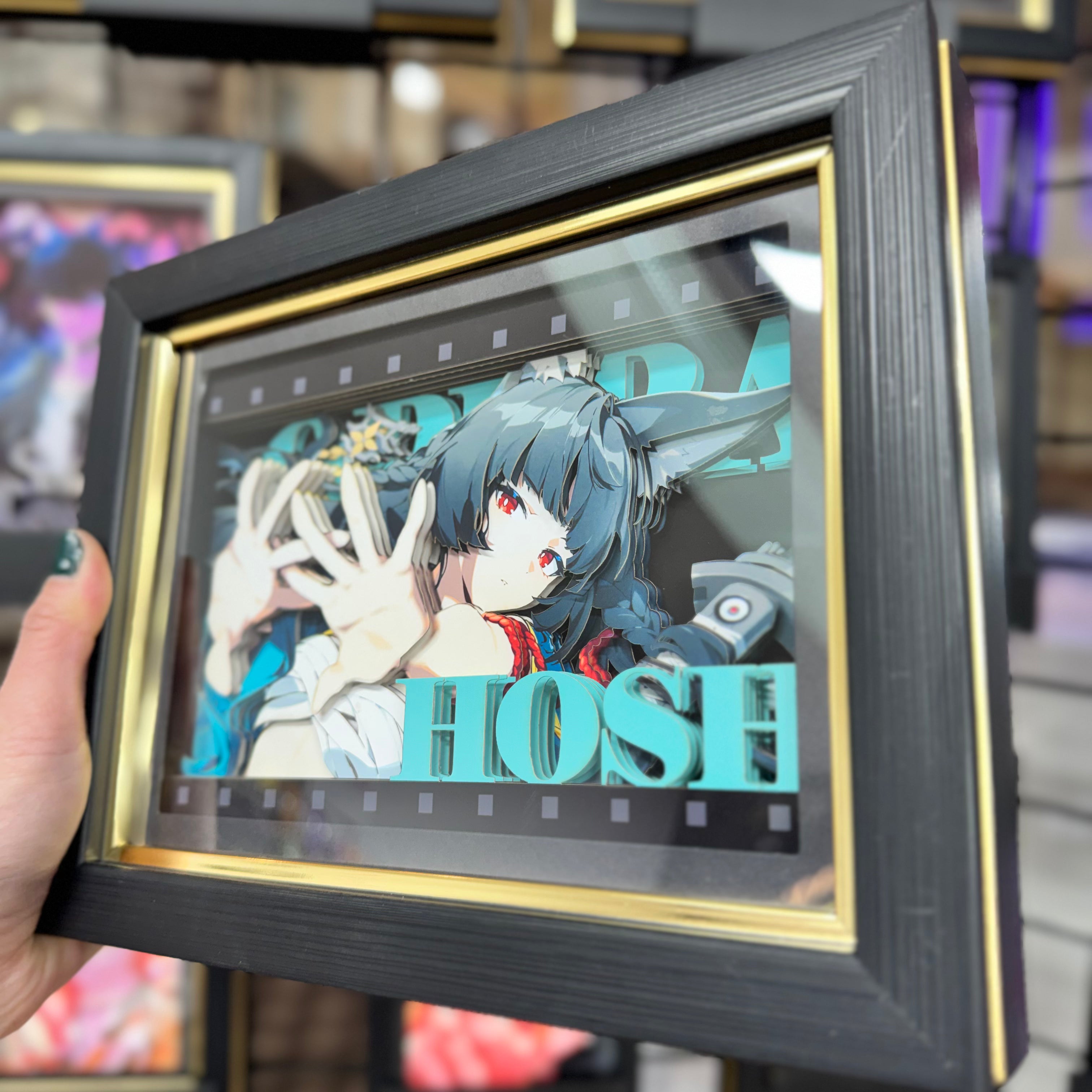 Hoshimi - 3D Paper Cut Art Frame - Zenless Zero Zone