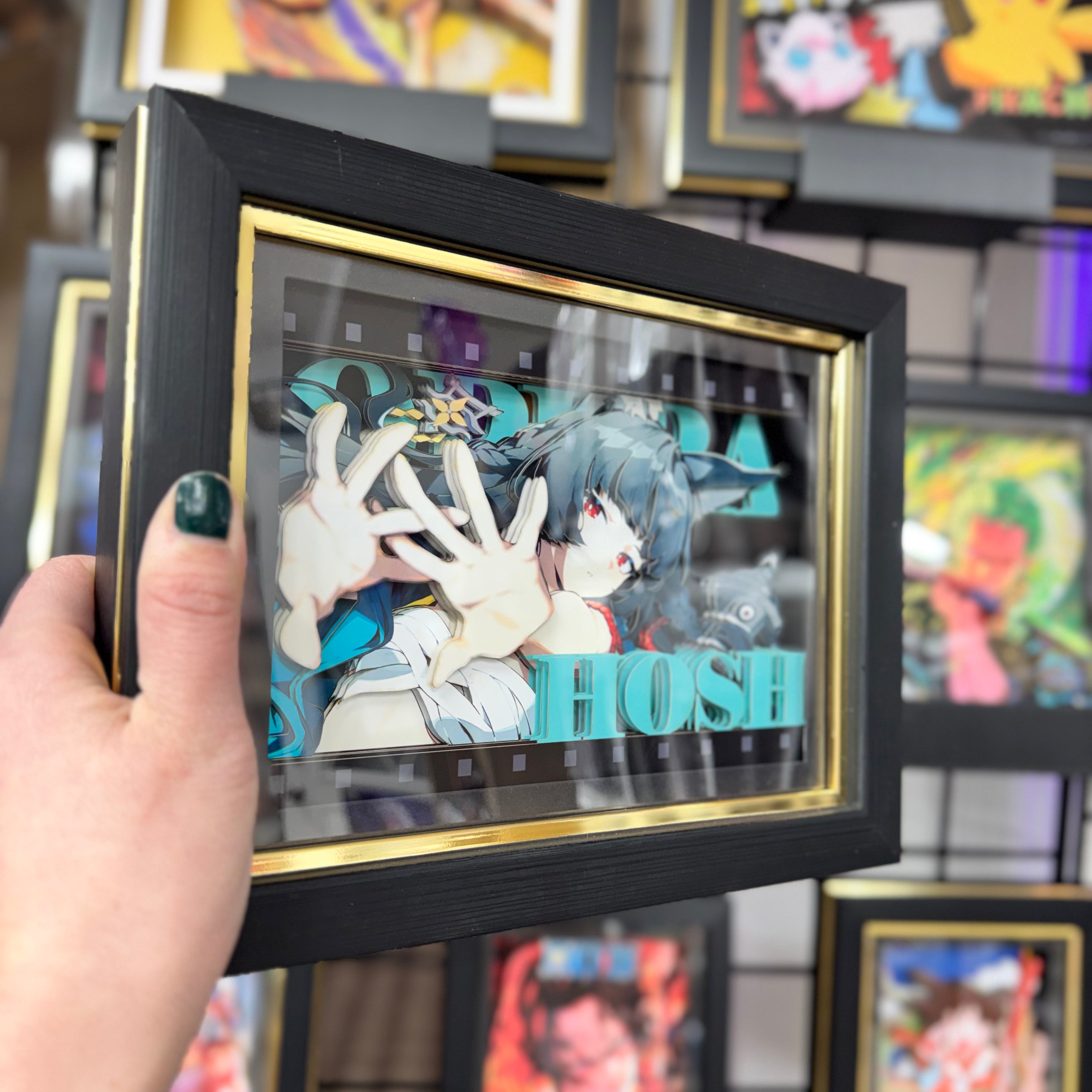 Hoshimi - 3D Paper Cut Art Frame - Zenless Zero Zone