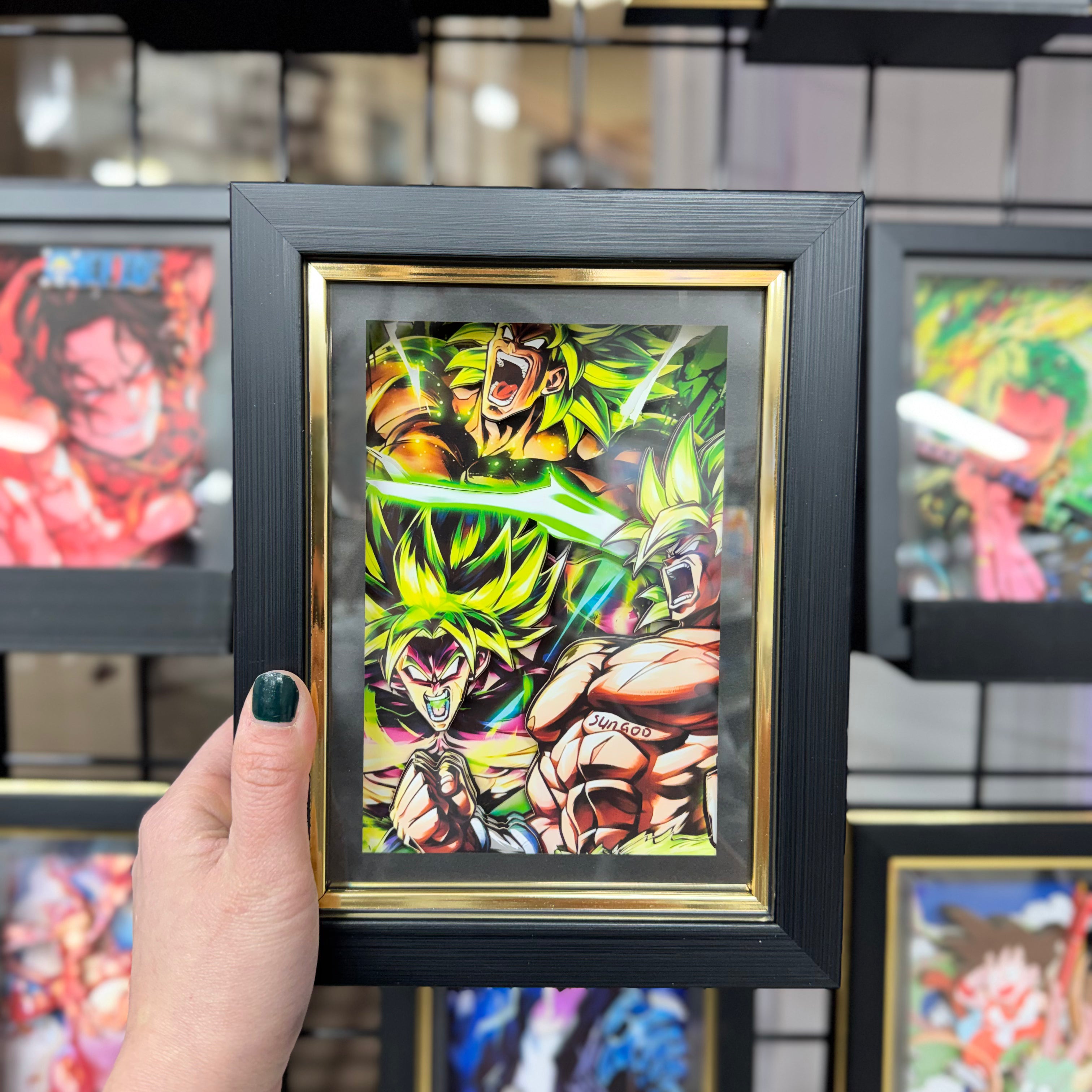 Brolly - Paper Cut Art Frame with LED