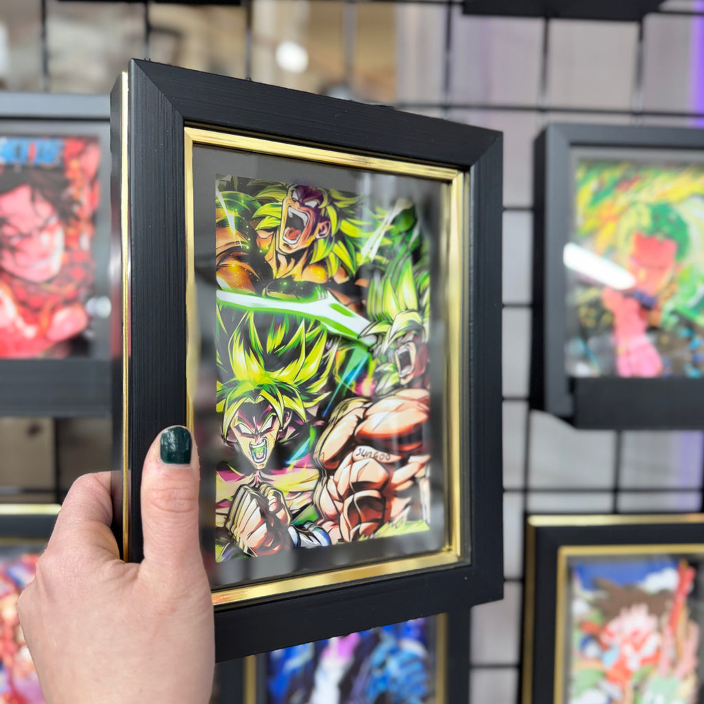 Brolly -3D Paper Cut Art Frame