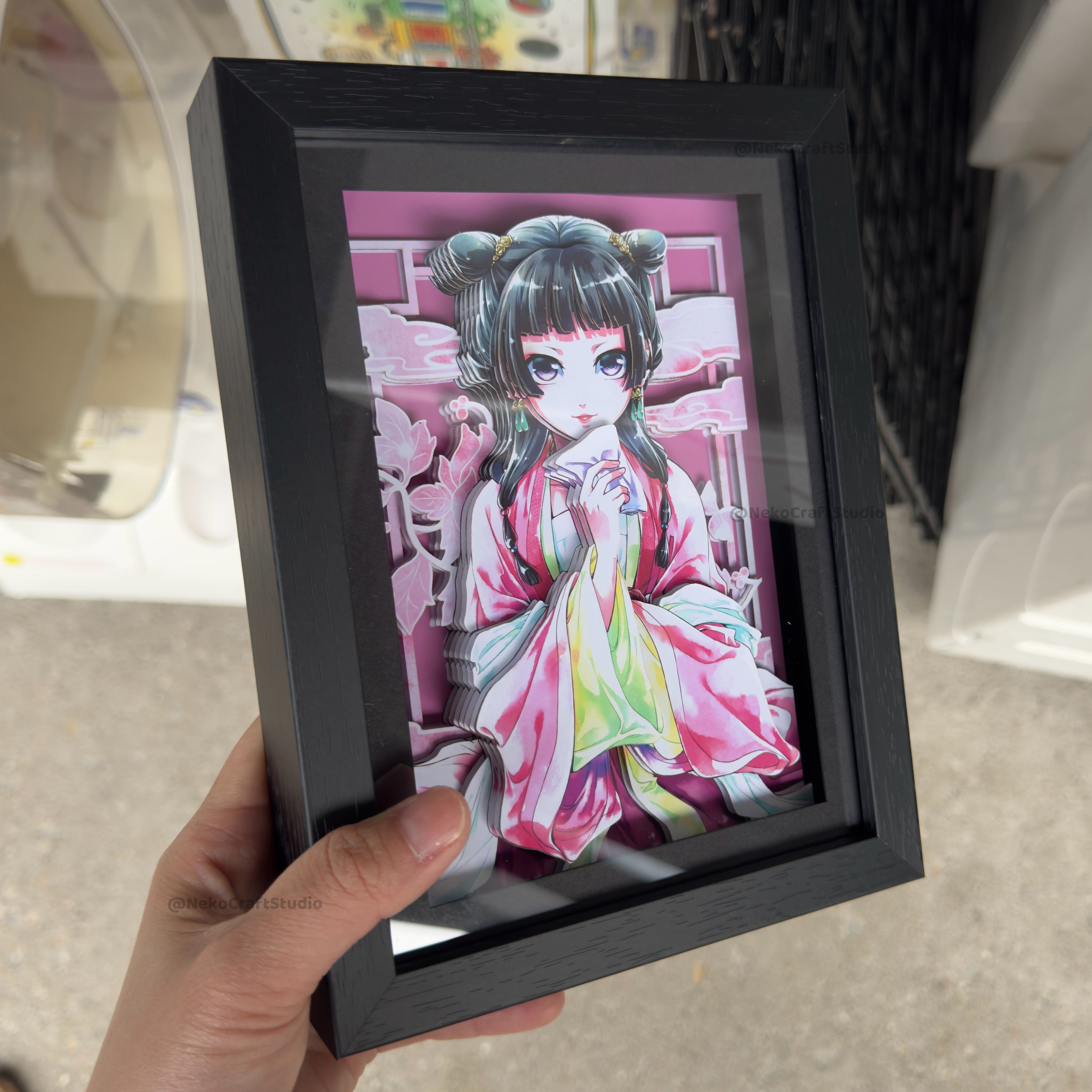 The Apothecary Diaries- Maomao -3D Paper Cut Art Frame