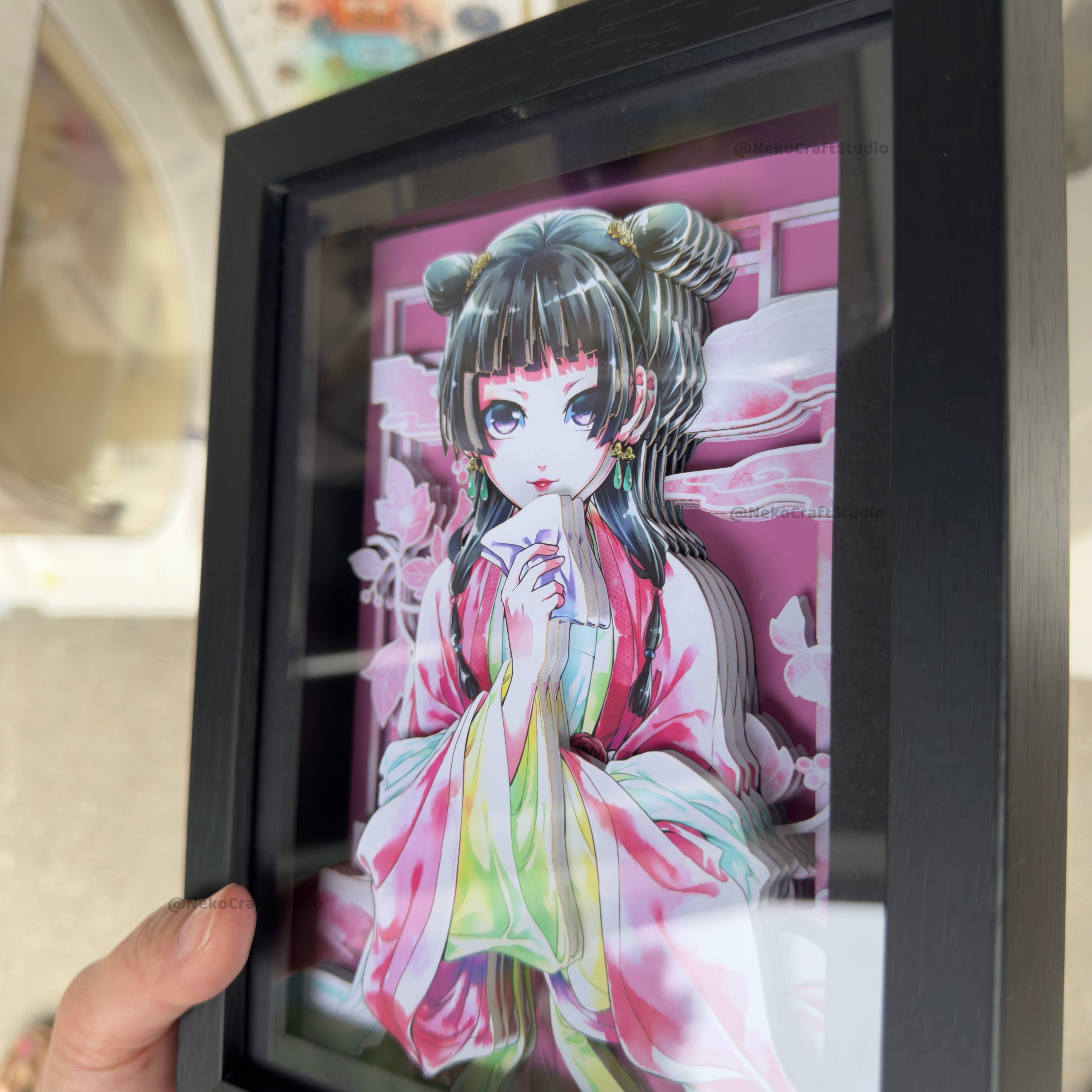The Apothecary Diaries- Maomao -3D Paper Cut Art Frame