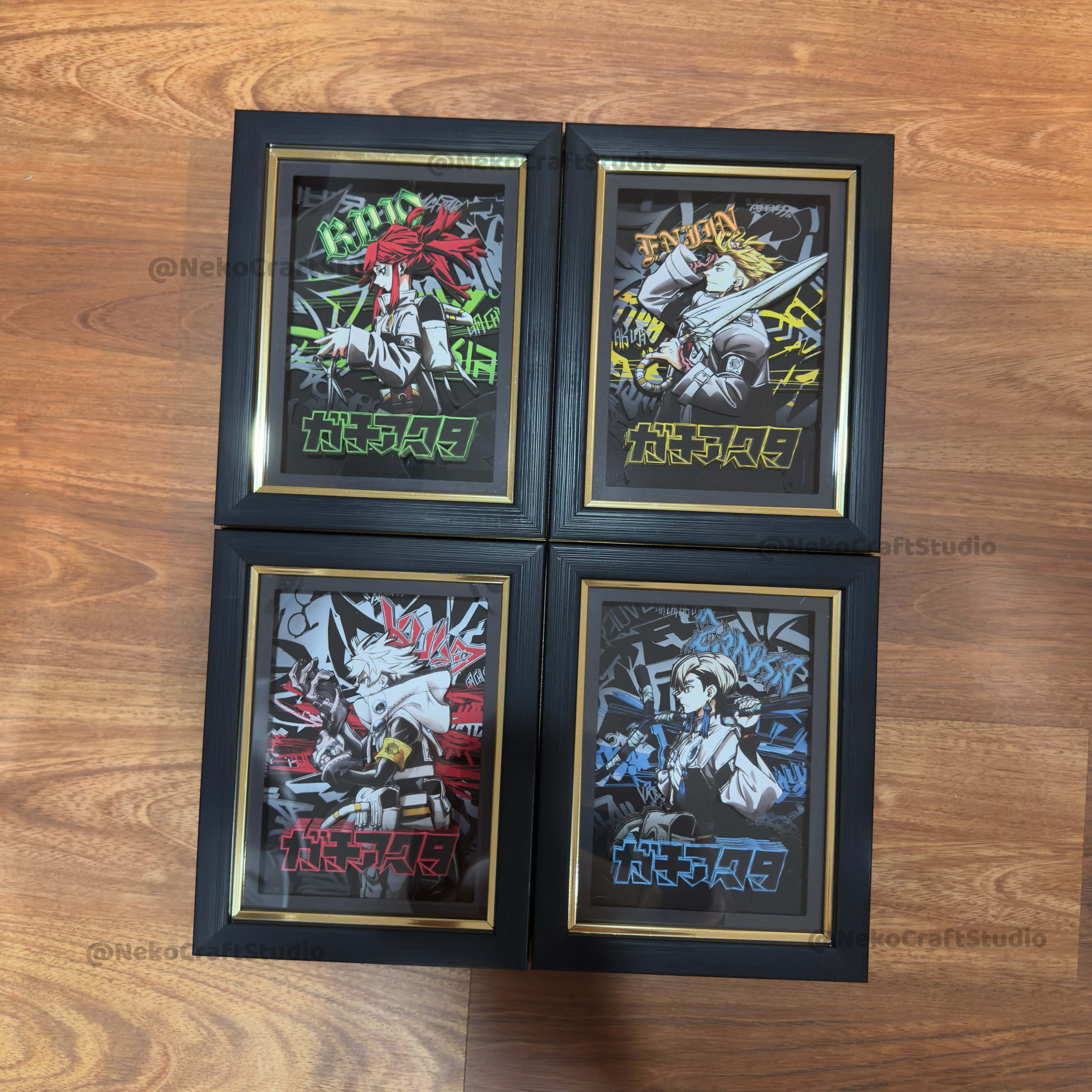 Gachiakuta -Zenka -3D Paper Cut Art Frame