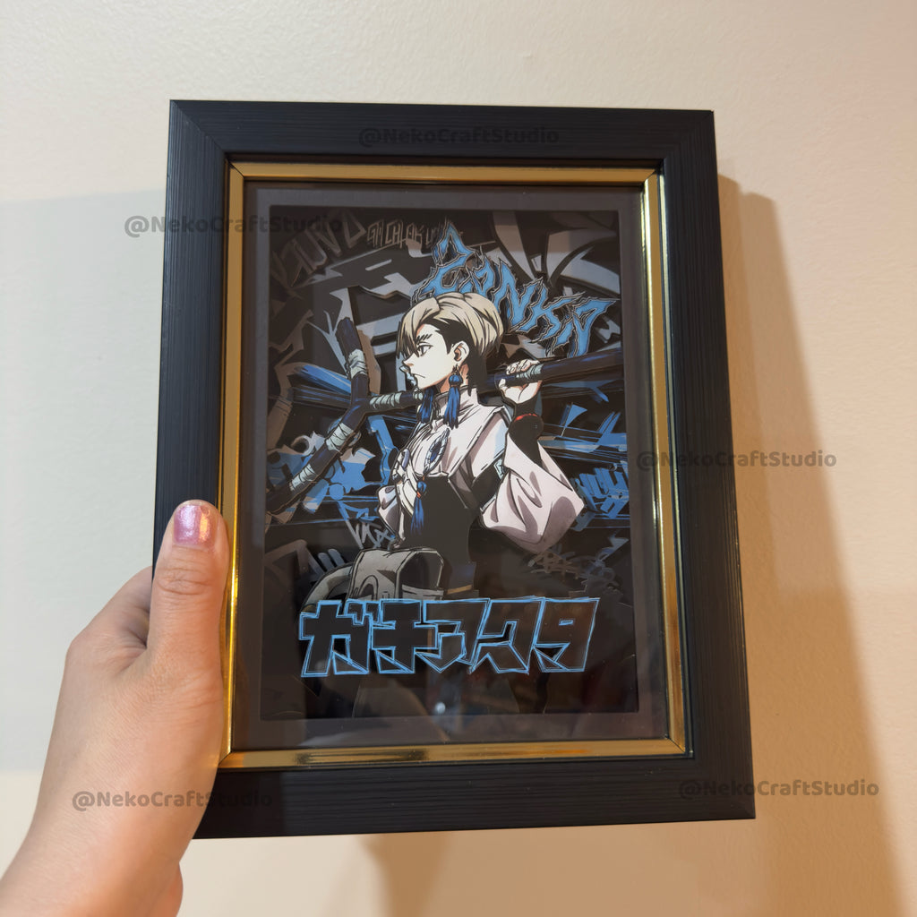 Gachiakuta -Zenka -3D Paper Cut Art Frame