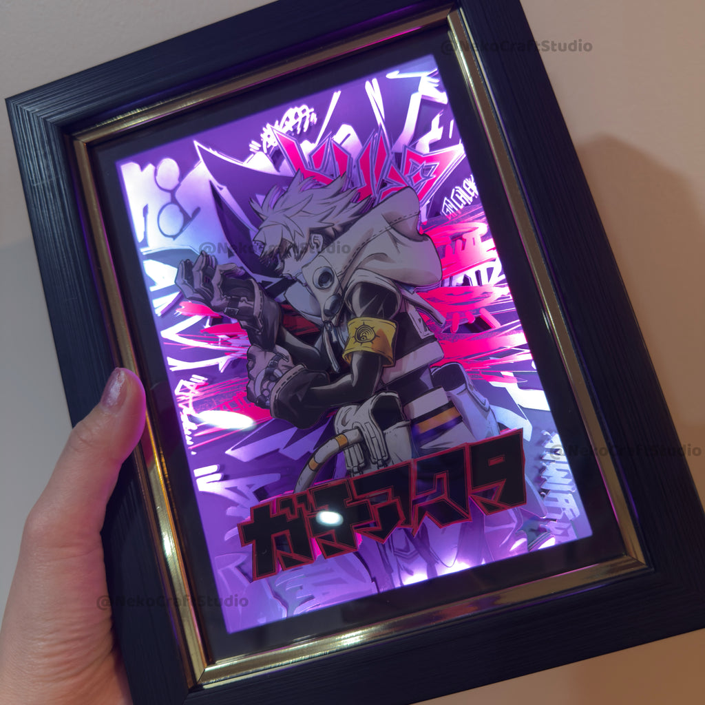 Gachiakuta -Rudo-3D Paper Cut Art Frame