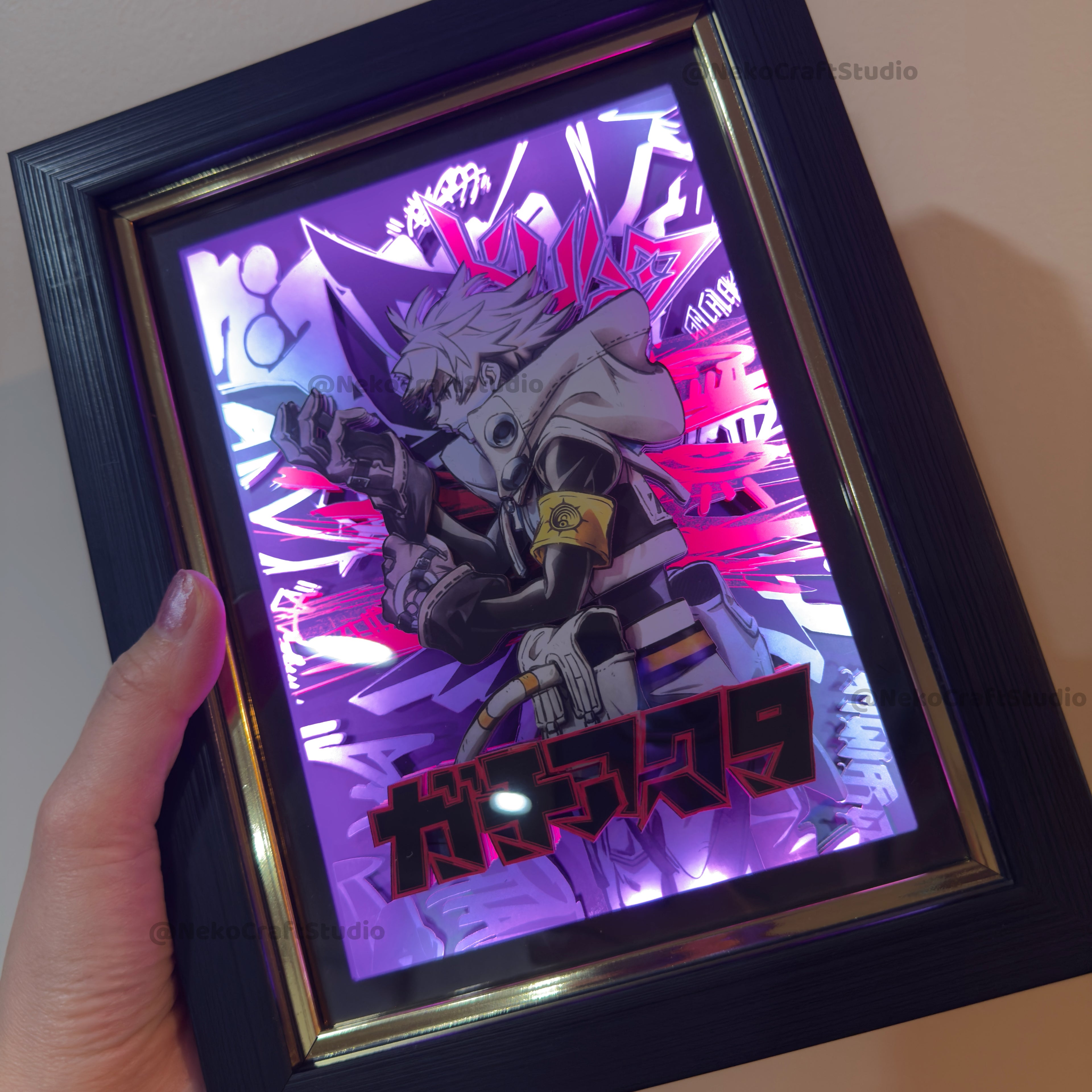 Gachiakuta -Rudo-3D Paper Cut Art Frame