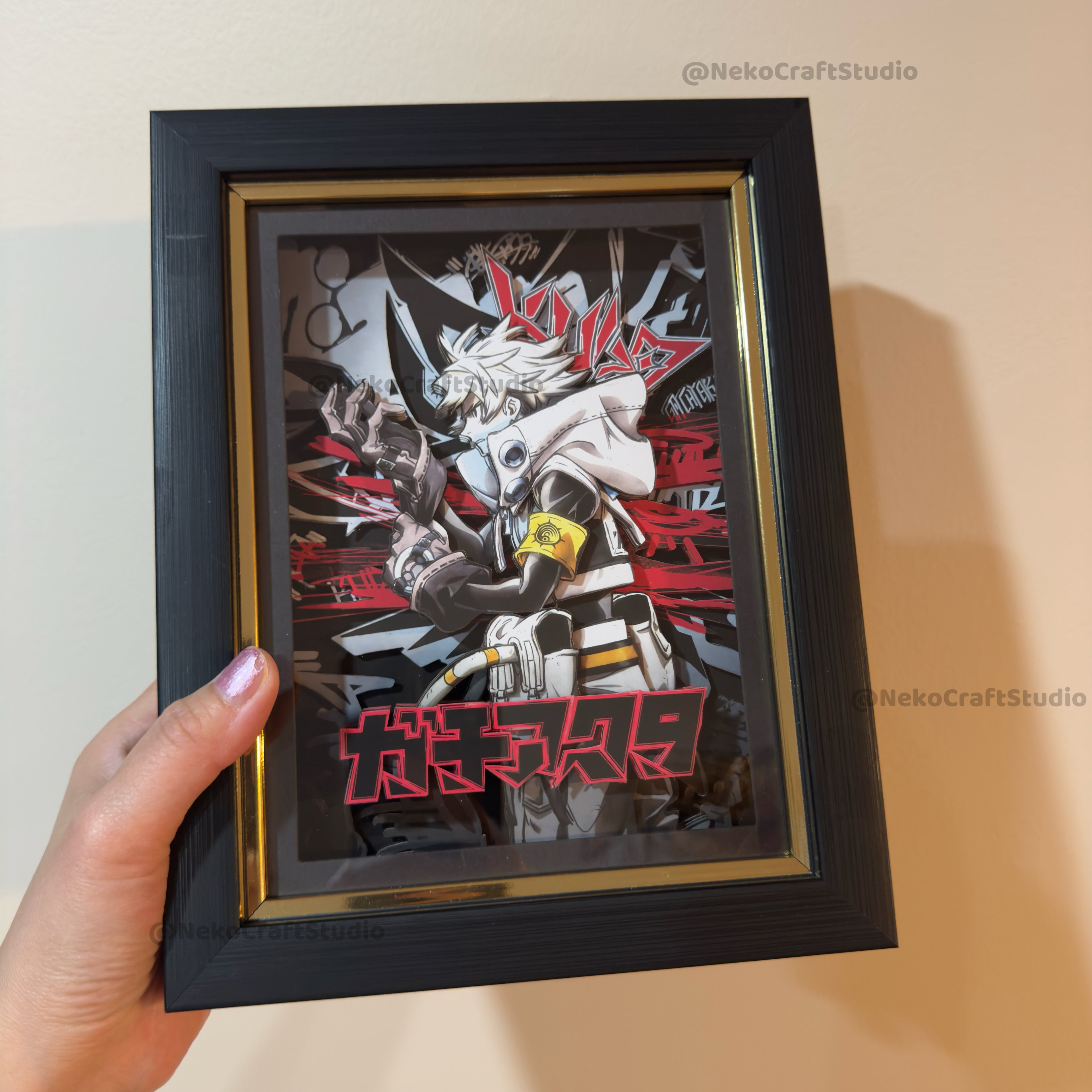 Gachiakuta -Rudo-3D Paper Cut Art Frame