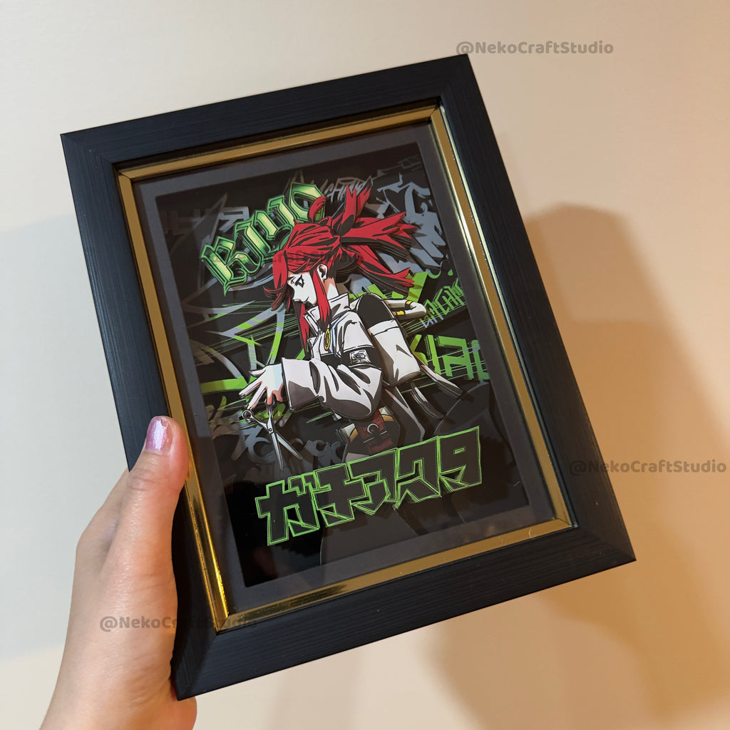 Gachiakuta -Riyo-3D Paper Cut Art Frame