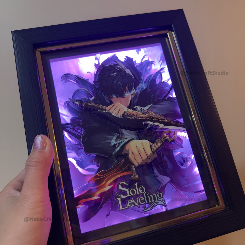 Solo Leveling -3D Paper Cut Art Frame