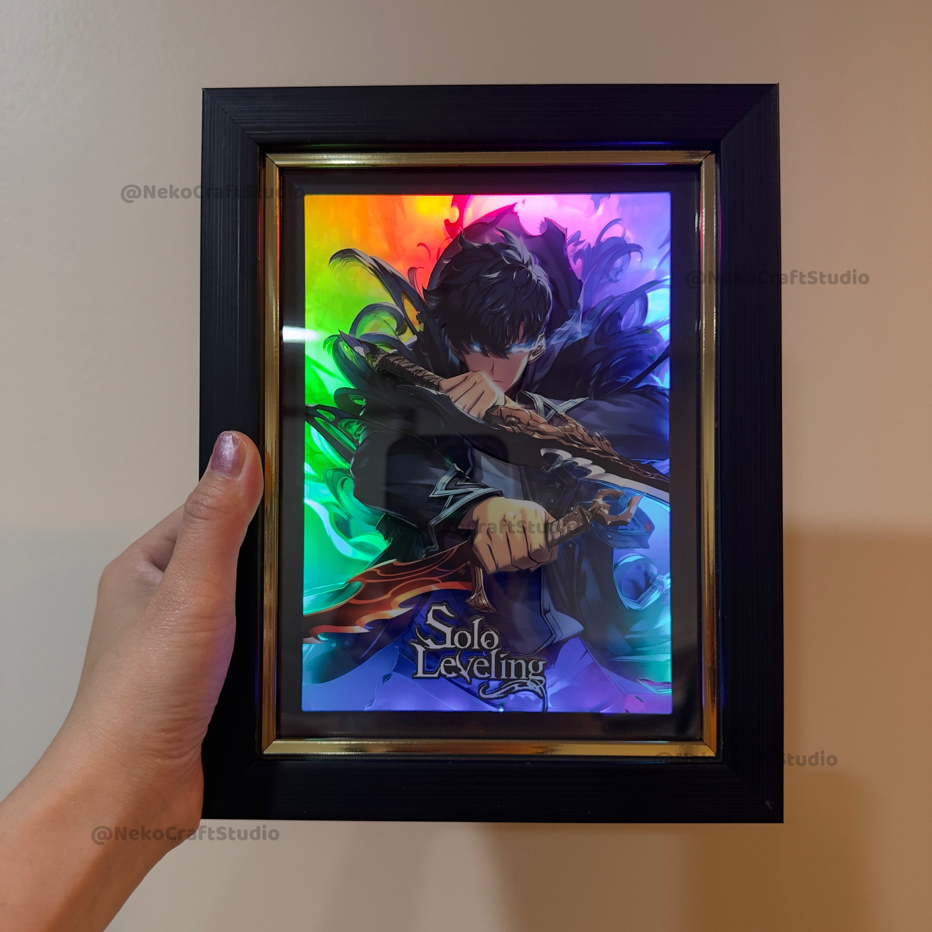 Solo Leveling -3D Paper Cut Art Frame