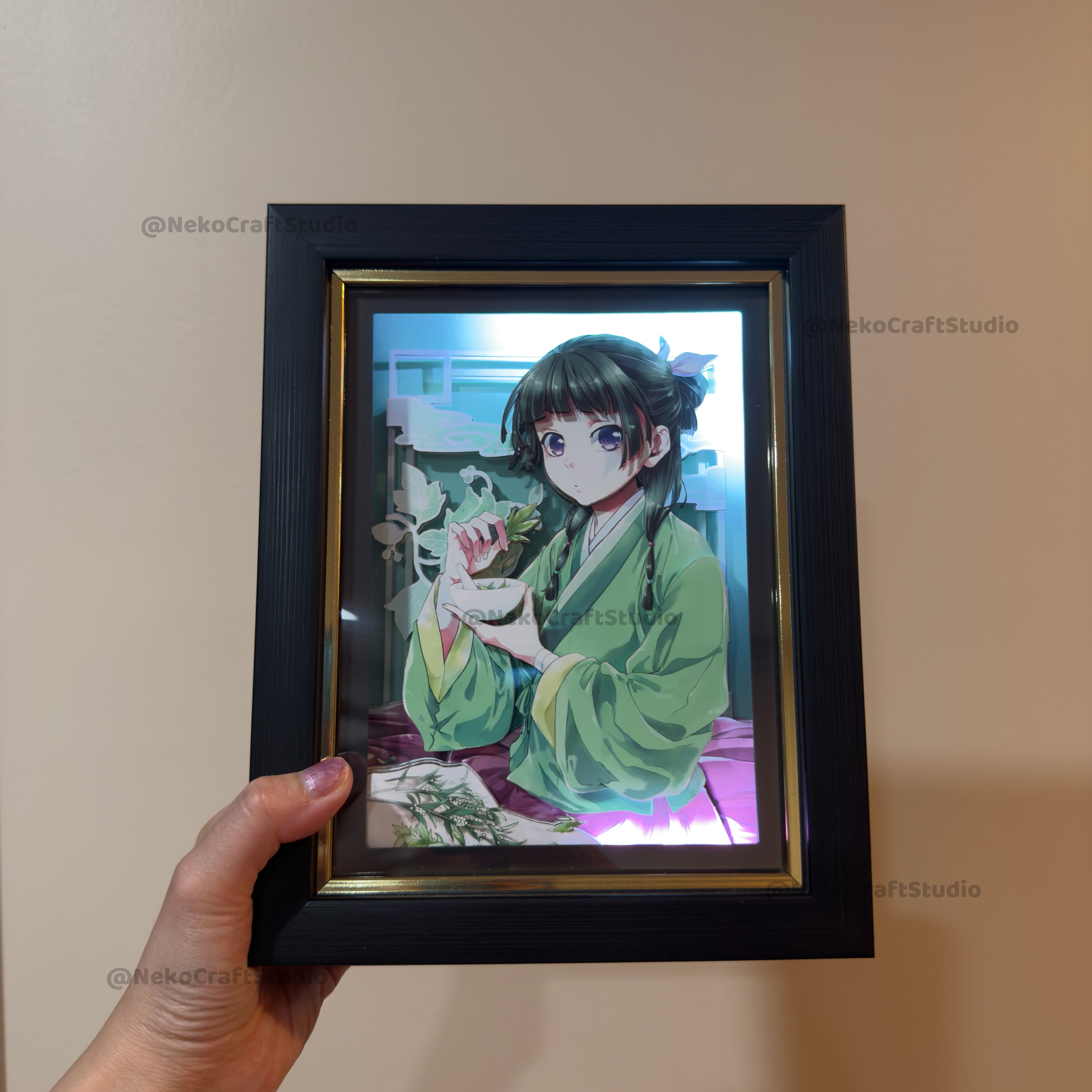 The Apothecary Diaries - Maomao -3D Paper Cut Art Frame