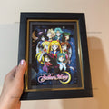 Sailor Moon Group -3D Paper Cut Art Frame