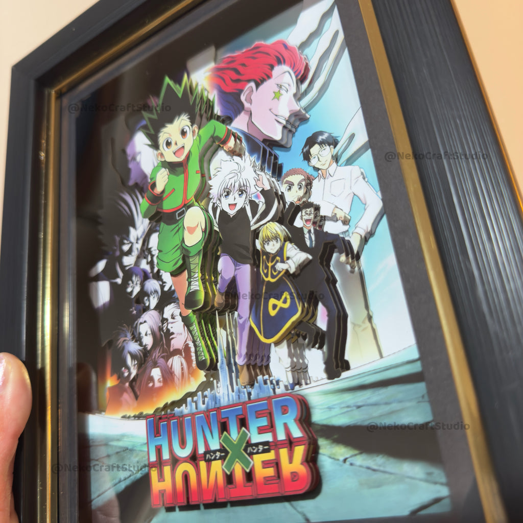Hunter X Hunter -3D Paper Cut Art Frame