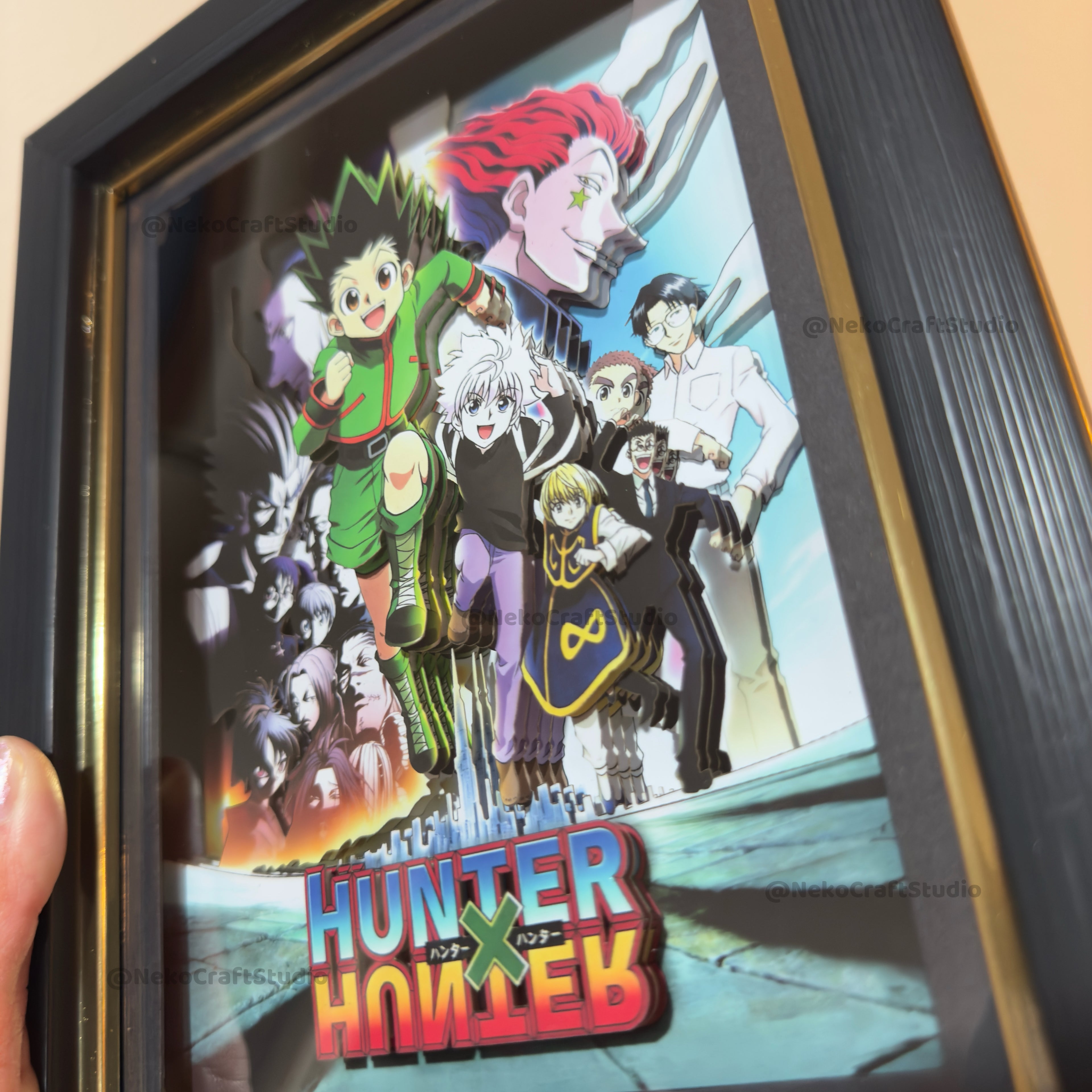 Hunter X Hunter -3D Paper Cut Art Frame