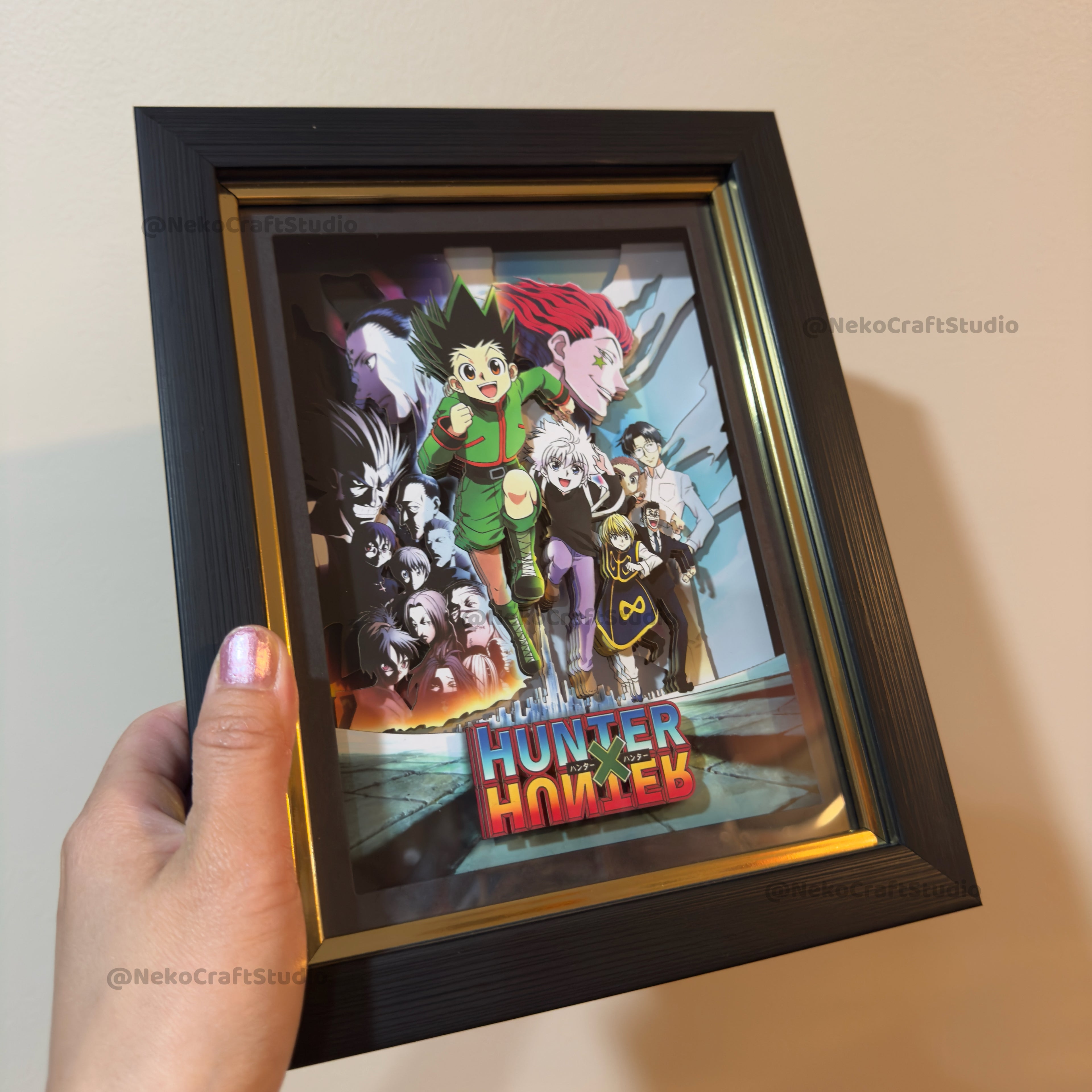 Hunter X Hunter -3D Paper Cut Art Frame