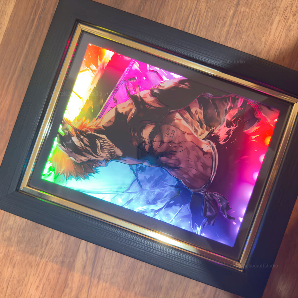Bleach - Kurosaki Ichigo -3D Paper Cut Art Frame